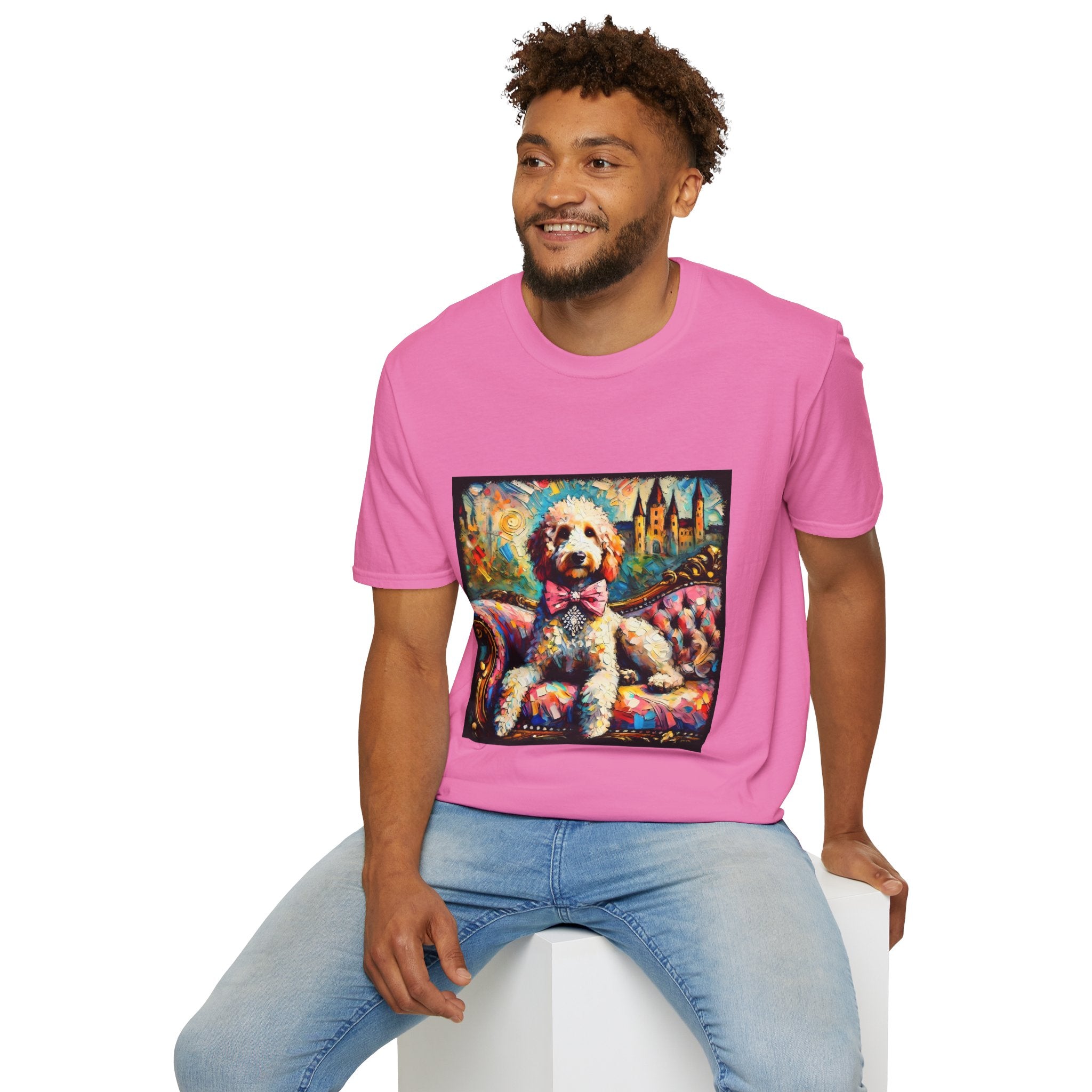 Labradoodle Diamond Princess Classic | Unisex Dog T-Shirt