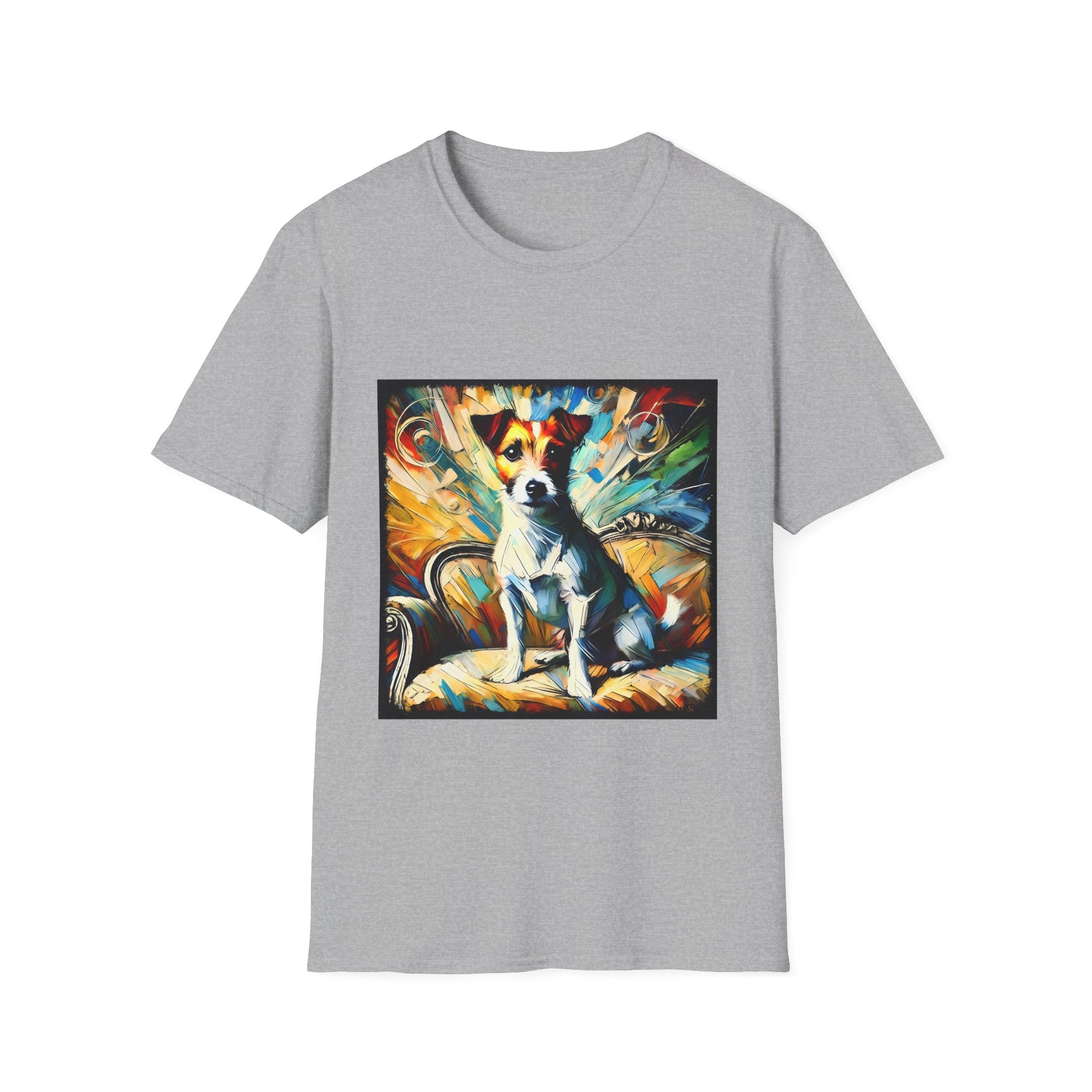 Jack Russell Terrier Multicolored Classic | Unisex Dog T-Shirt