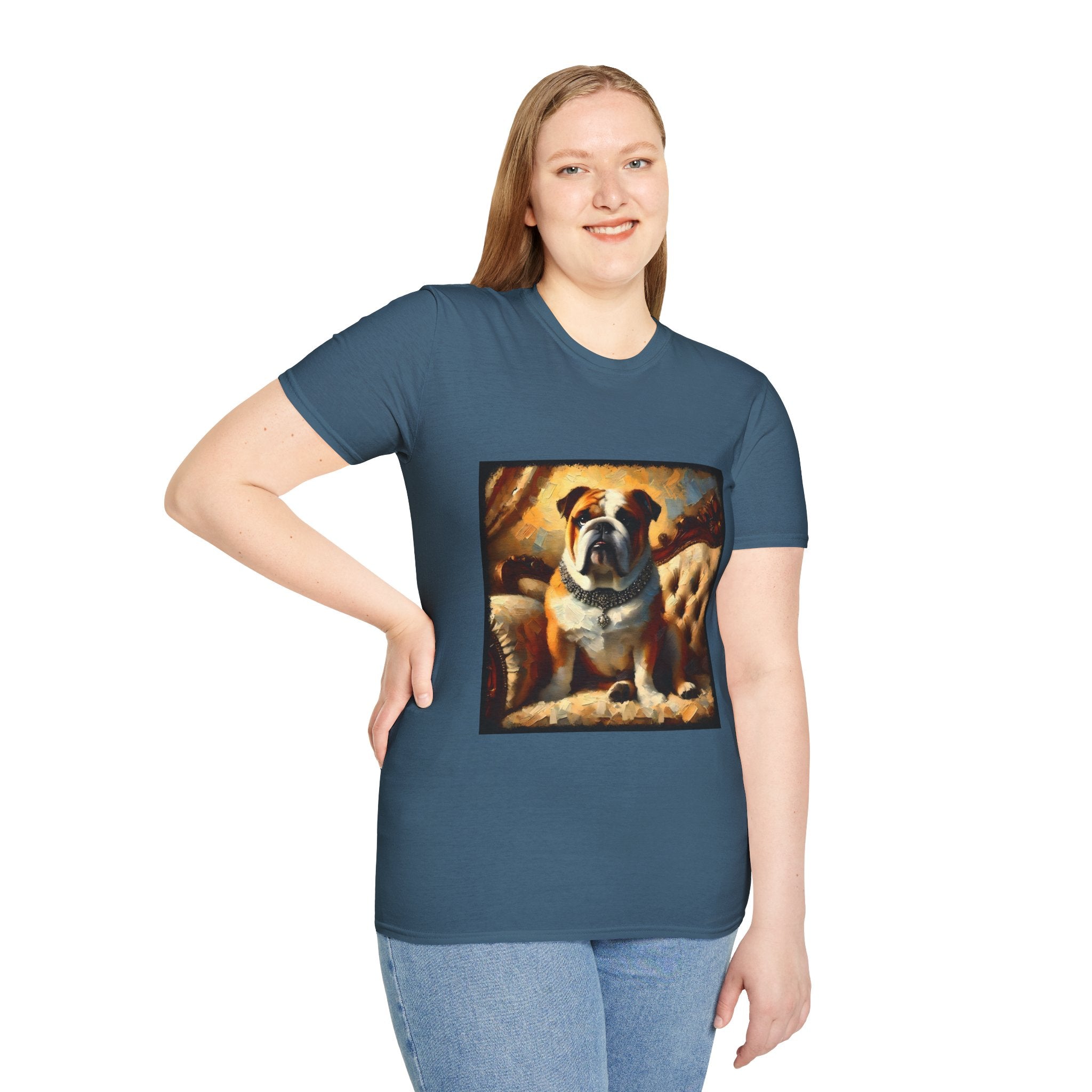 Bulldog Princess Classic | Unisex Dog T-Shirt