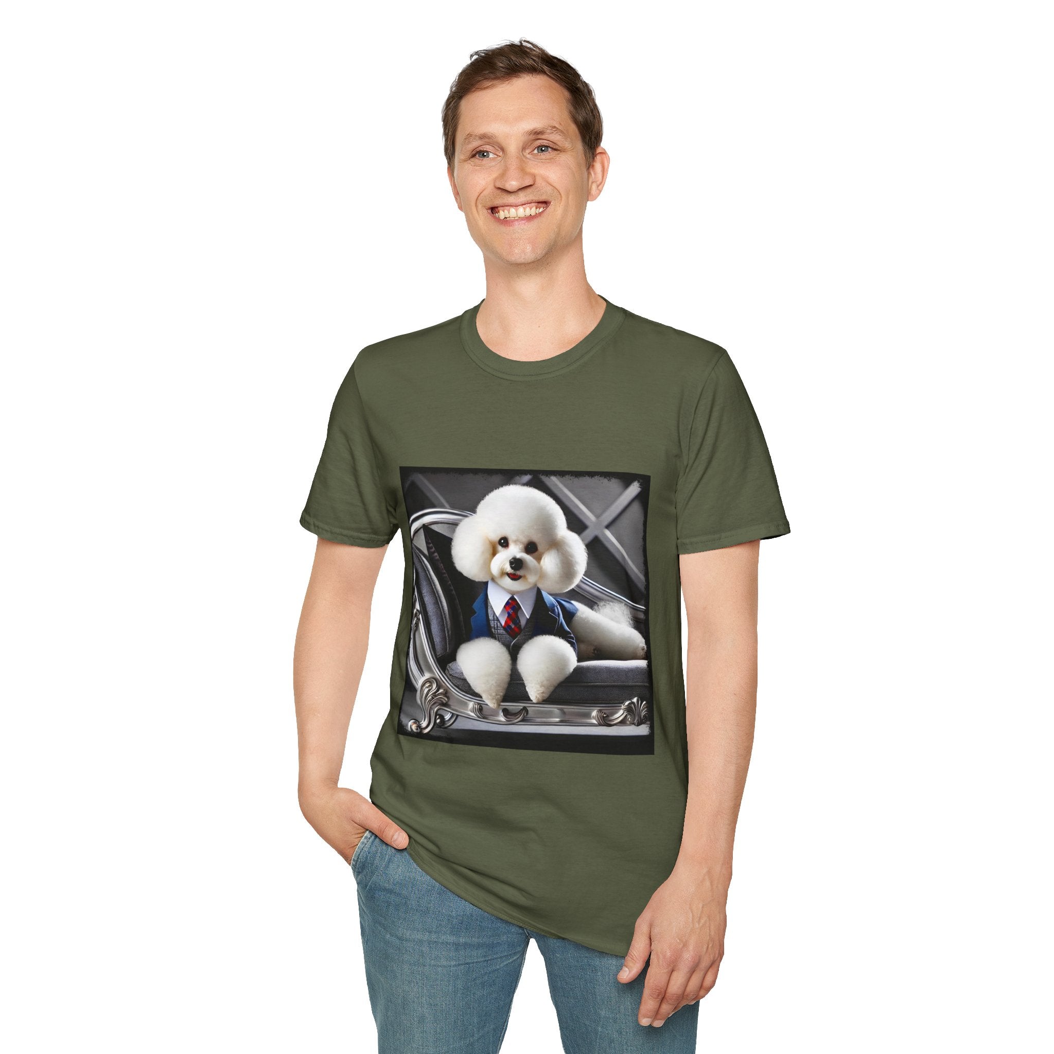 Bichon Frise Mister Fetch | Unisex Dog T-Shirt