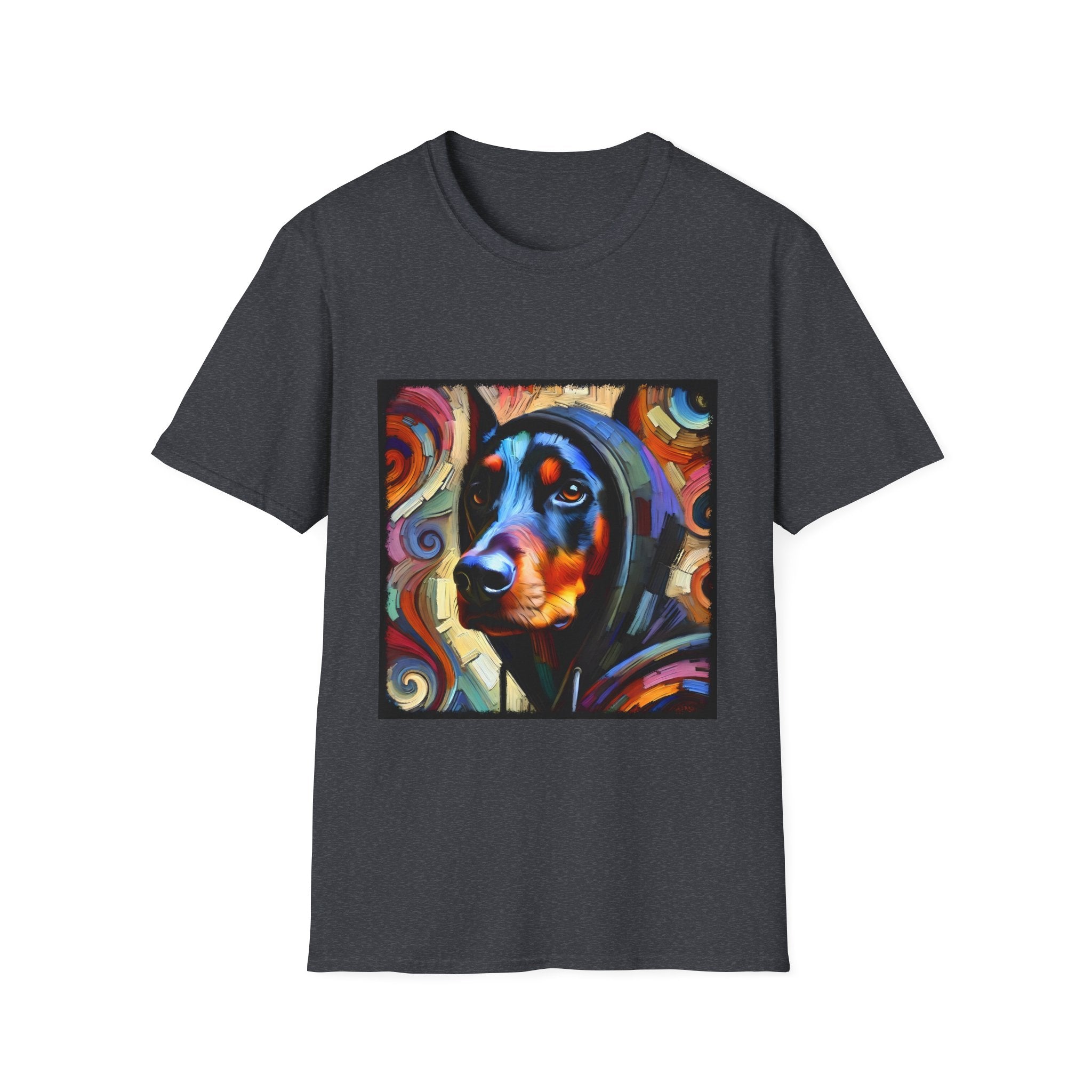 Doberman Pinscher Relaxed Swirl | Unisex Dog T-Shirt