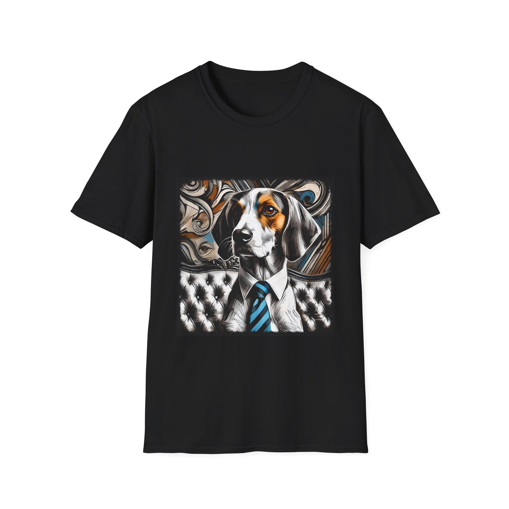 Treeing Walker Coonhound Bold Gentleman | Unisex Dog T-Shirt