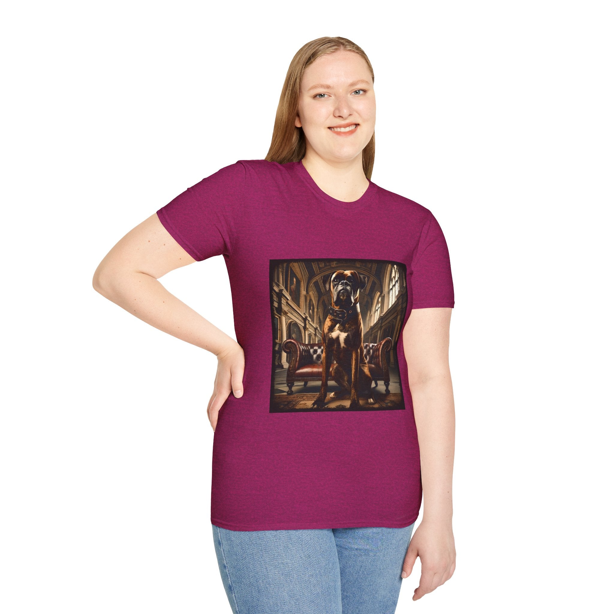 Boxer Poised Prince | Unisex Dog T-Shirt