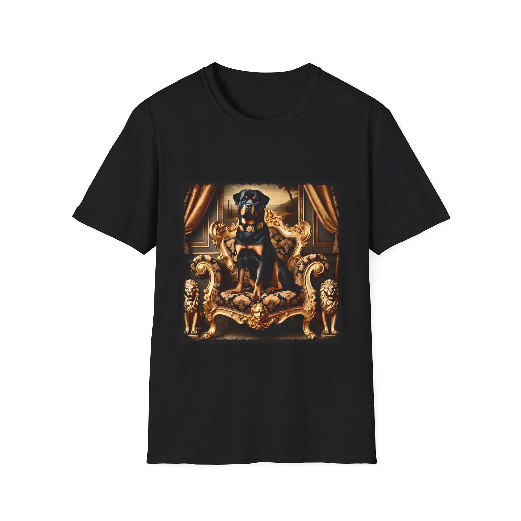 Rottweiler Gold Drip | Unisex Dog T-Shirt