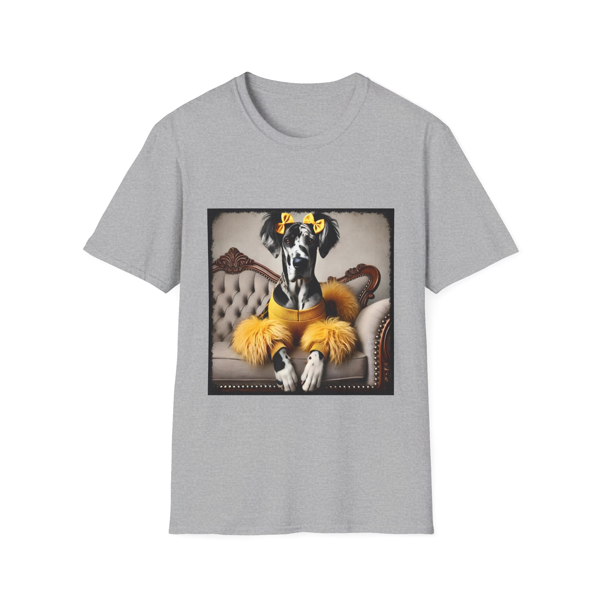 Great Dane Glamour Belle | Unisex Dog T-Shirt