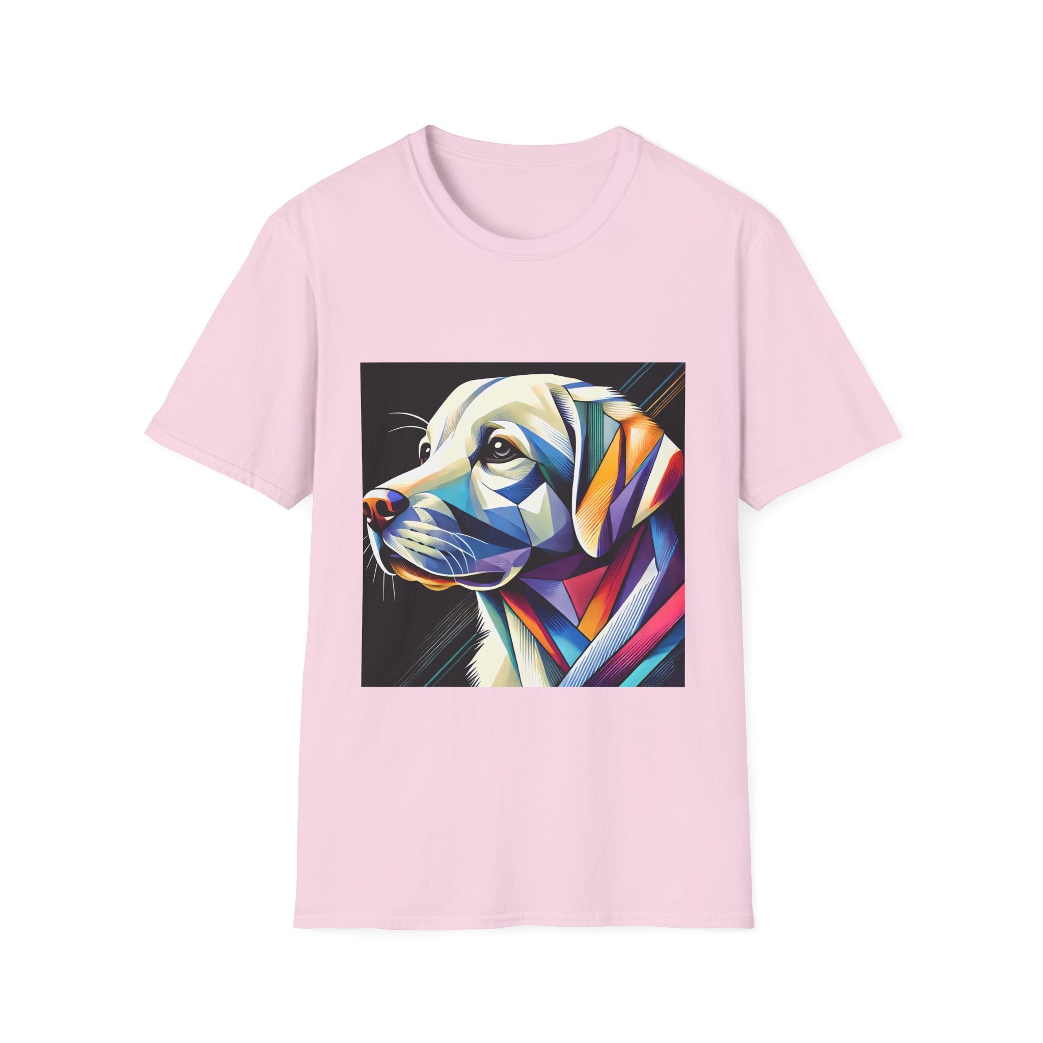 Labrador Retriever Multicolor Geometric | Unisex Dog T-Shirt