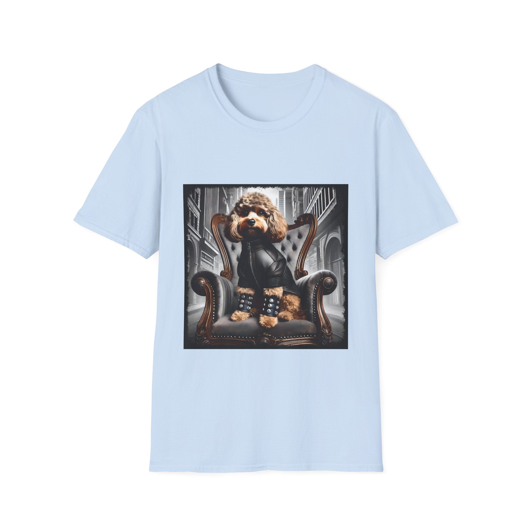 Cavapoo Leather Rebel | Unisex Dog T-Shirt