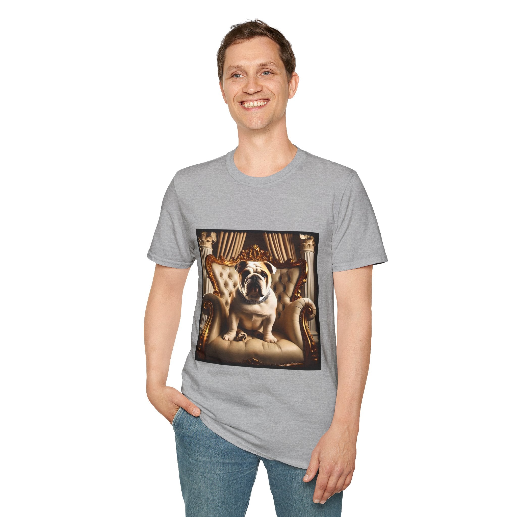 Bulldog Diamond Drip | Unisex Dog T-Shirt