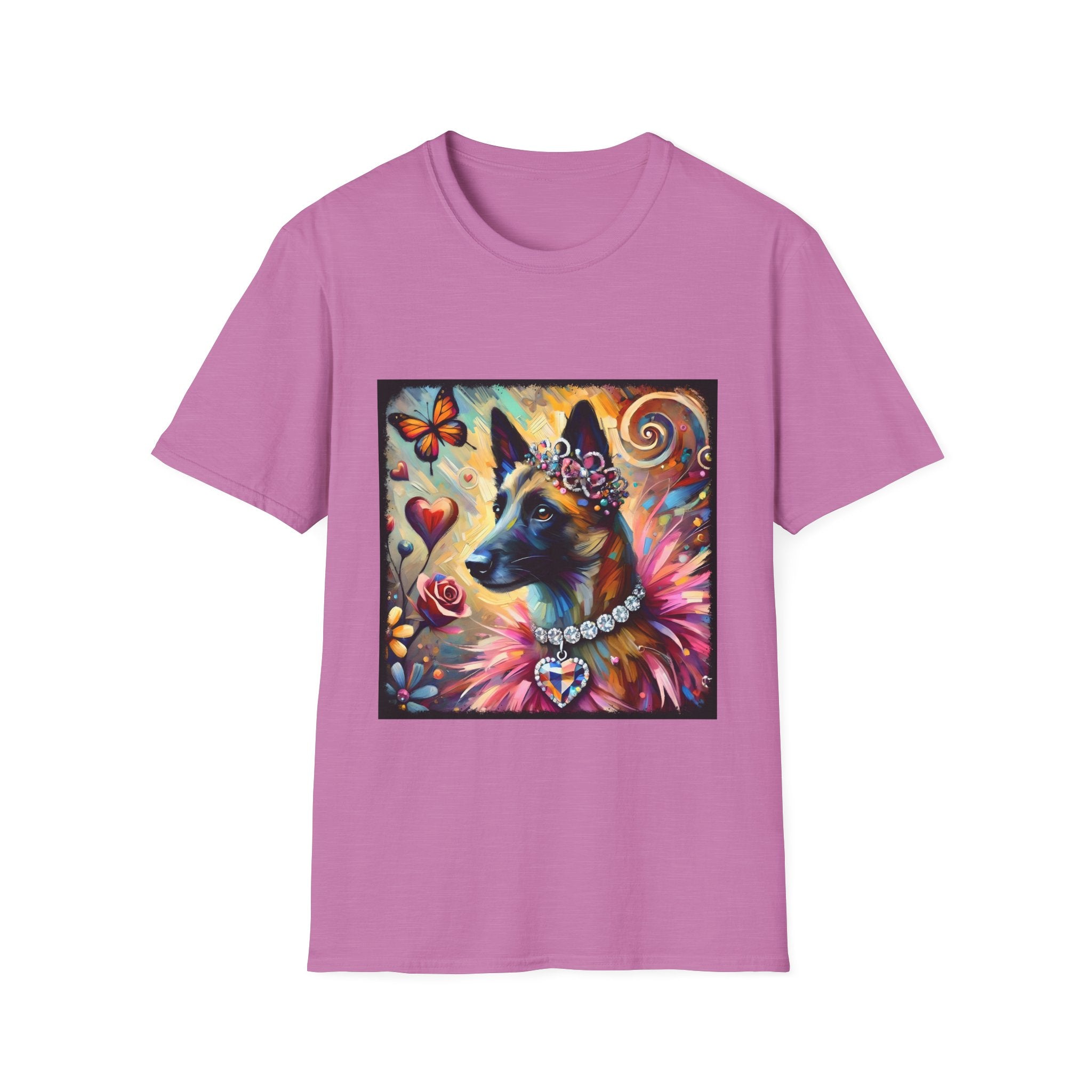 Belgian Malinois Diamond Heart Classic | Unisex Dog T-Shirt