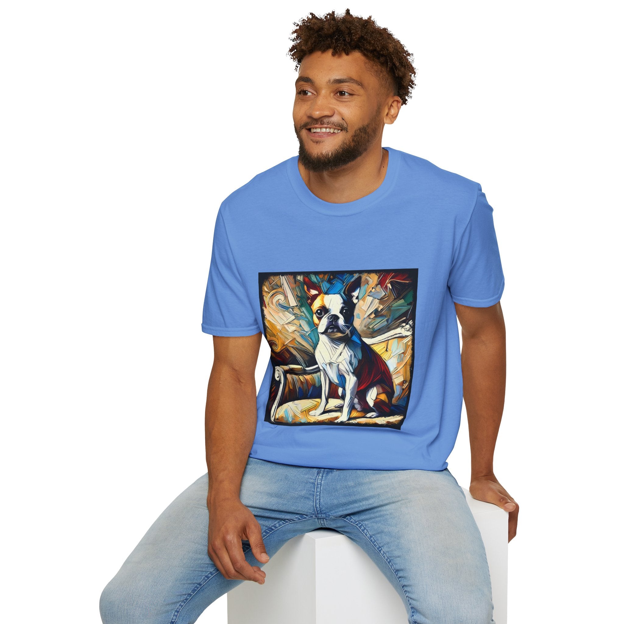 Boston Terrier Warm Classic | Unisex Dog T-Shirt