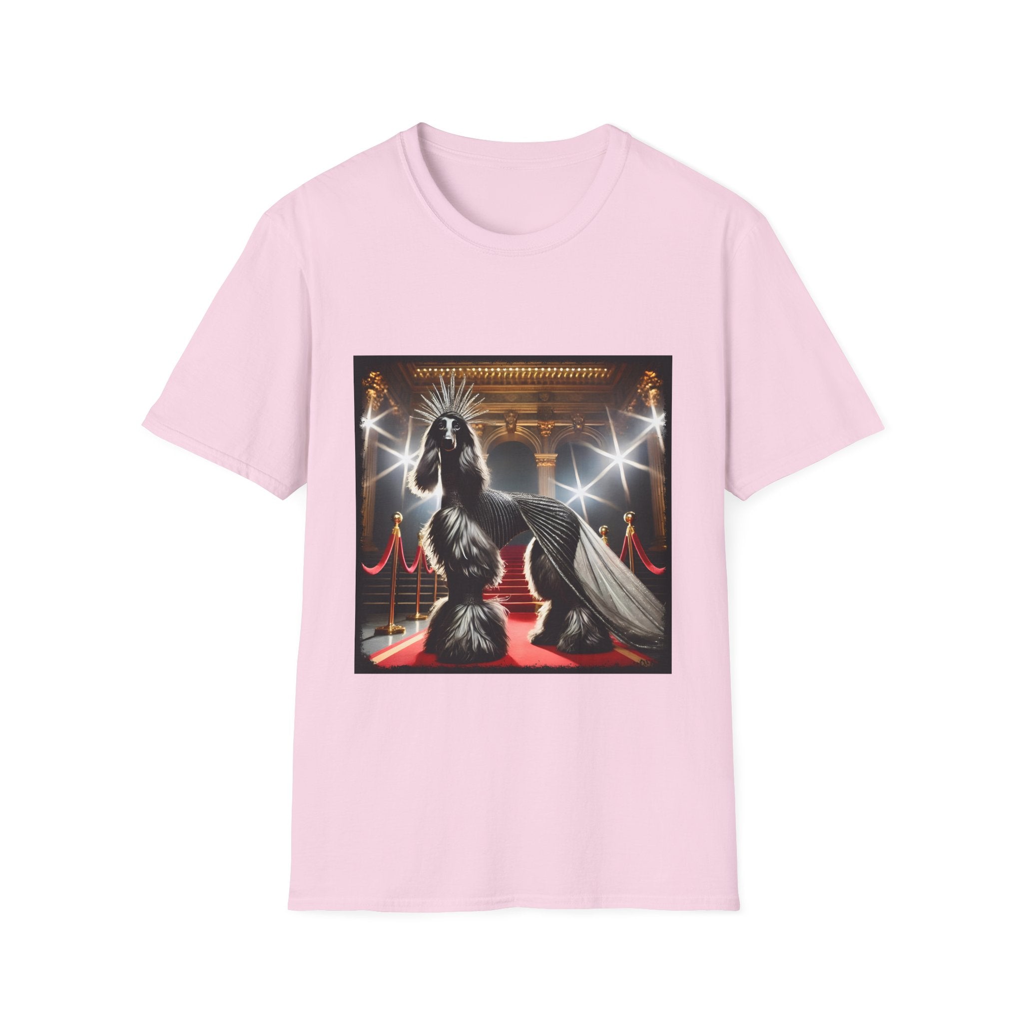 Afghan Hound Runway Royalty | Unisex Dog T-Shirt