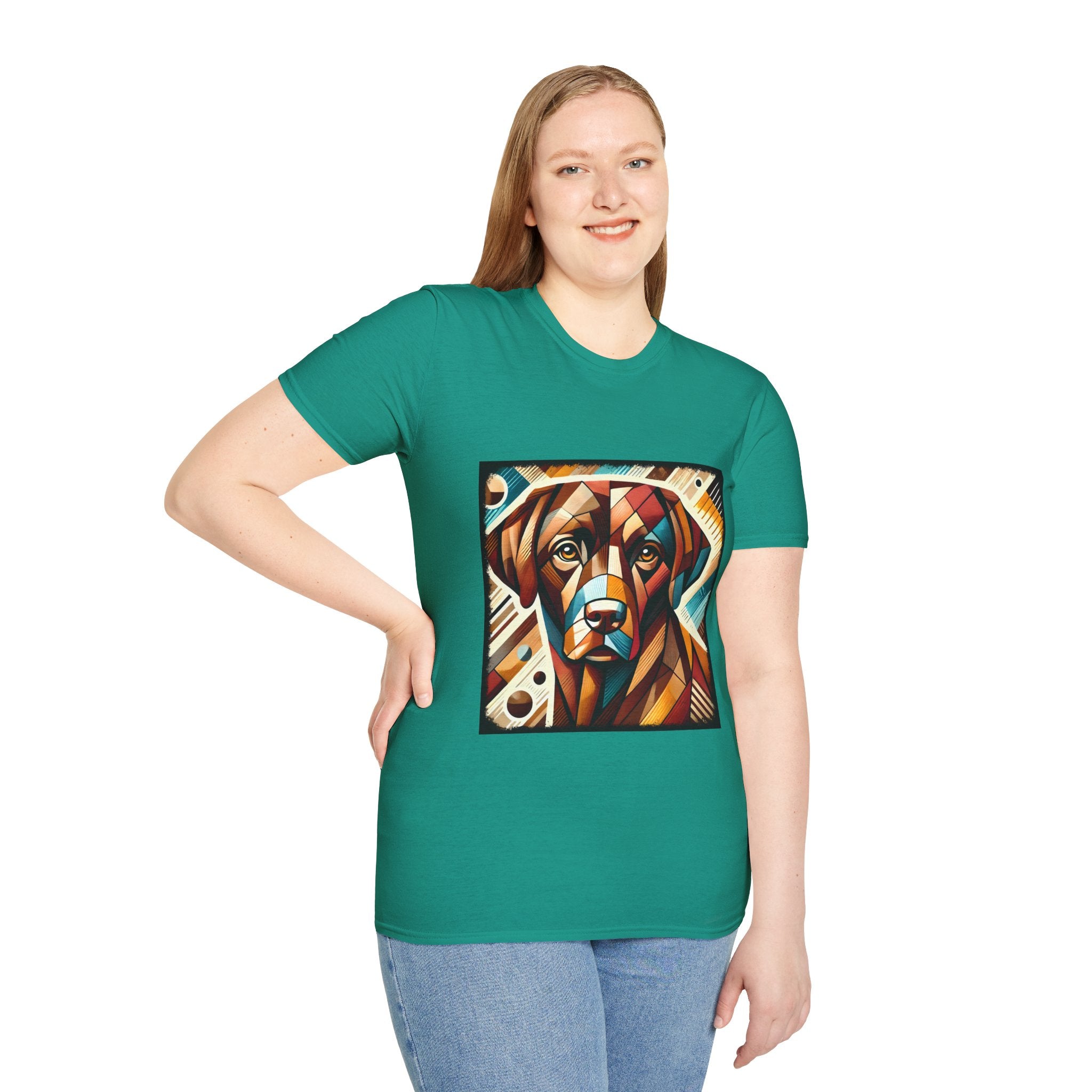 Labrador Retriever Bold Geometric | Unisex Dog T-Shirt