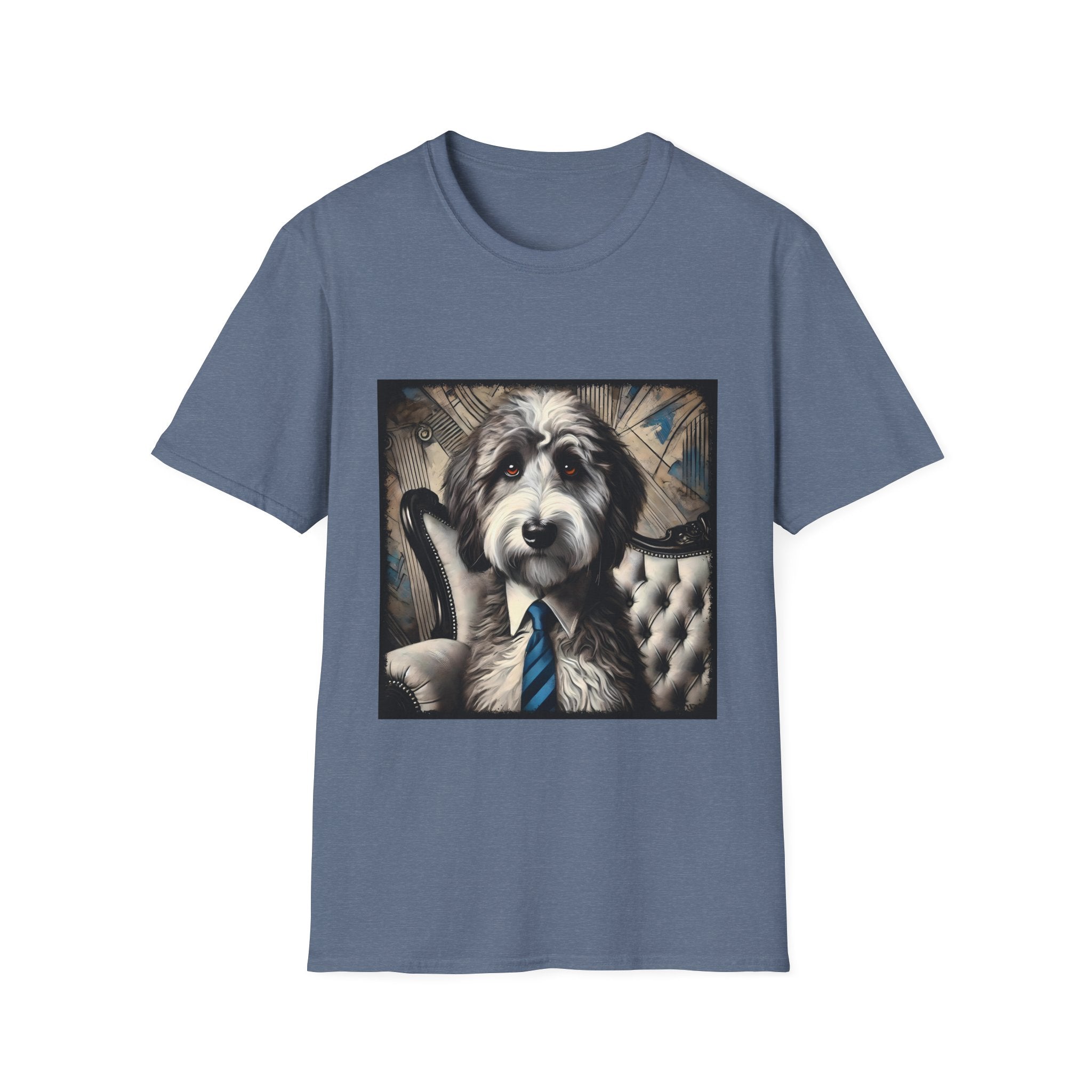 Sheepadoodle Handsome Gent | Unisex Dog T-Shirt