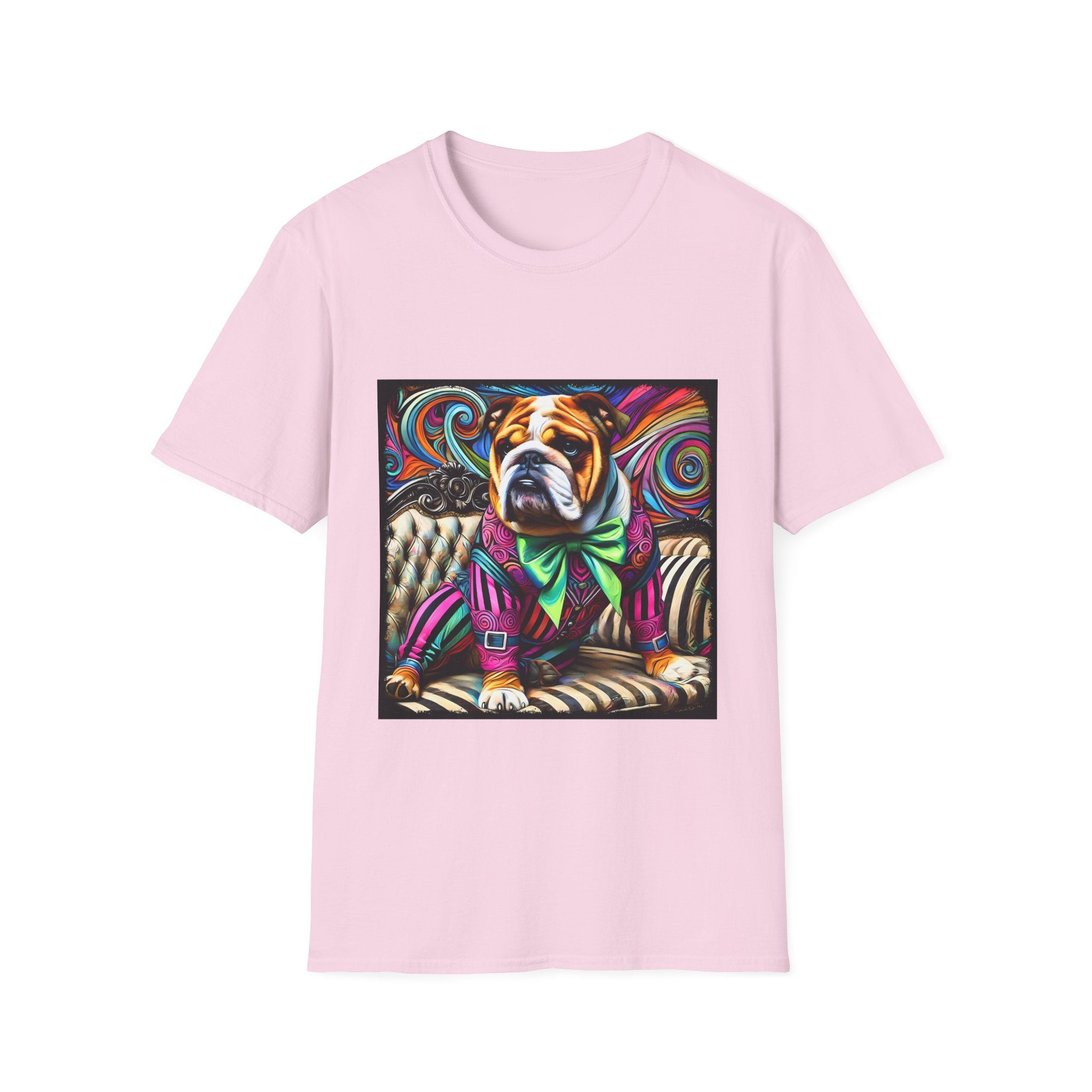 Bulldog Bold Rocker | Unisex Dog T-Shirt