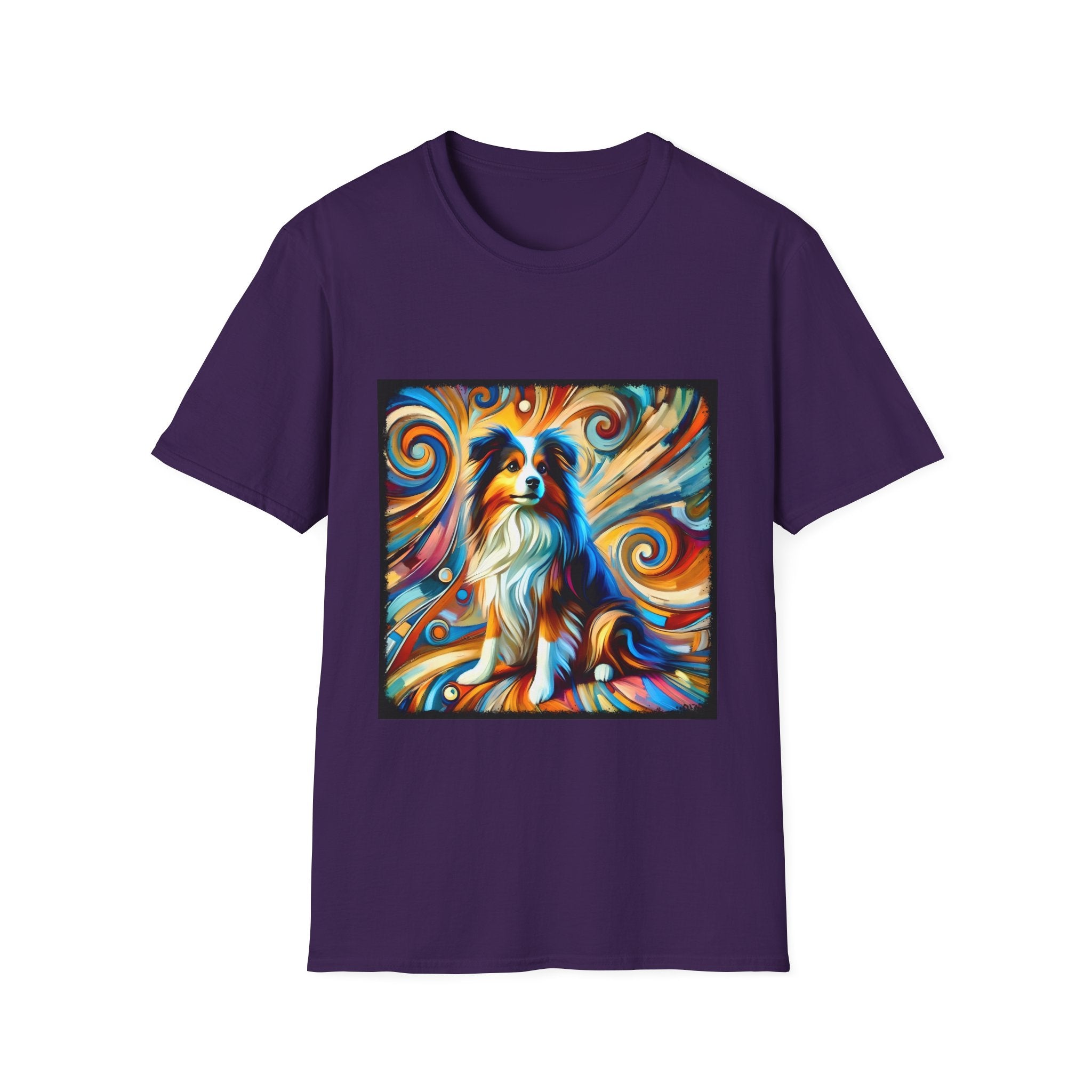 Miniature American Shepherd Vivid Swirl | Unisex Dog T-Shirt