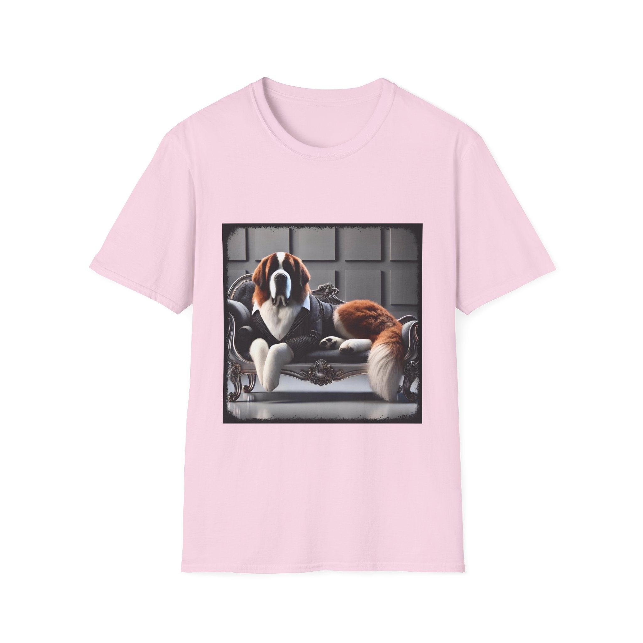 Saint Bernard Tux Luxe | Unisex Dog T-Shirt