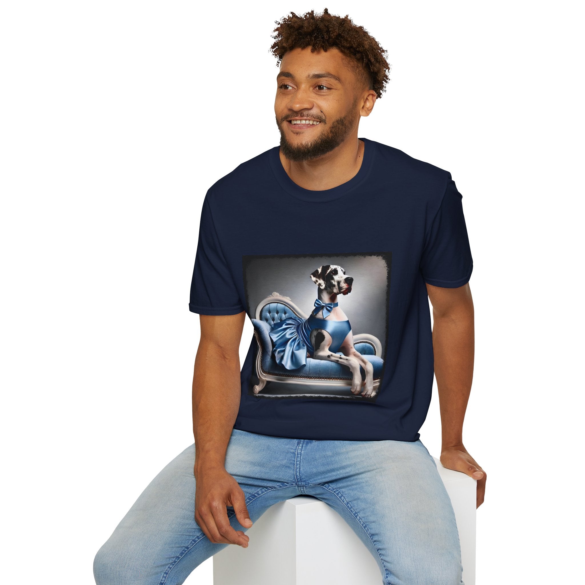 Great Dane Blue Belle | Unisex Dog T-Shirt