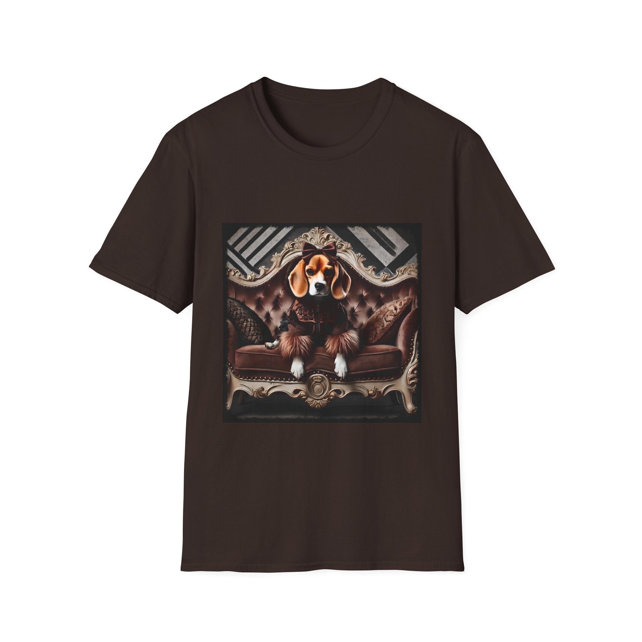 Beagle Fierce Fashionista | Unisex Dog T-Shirt