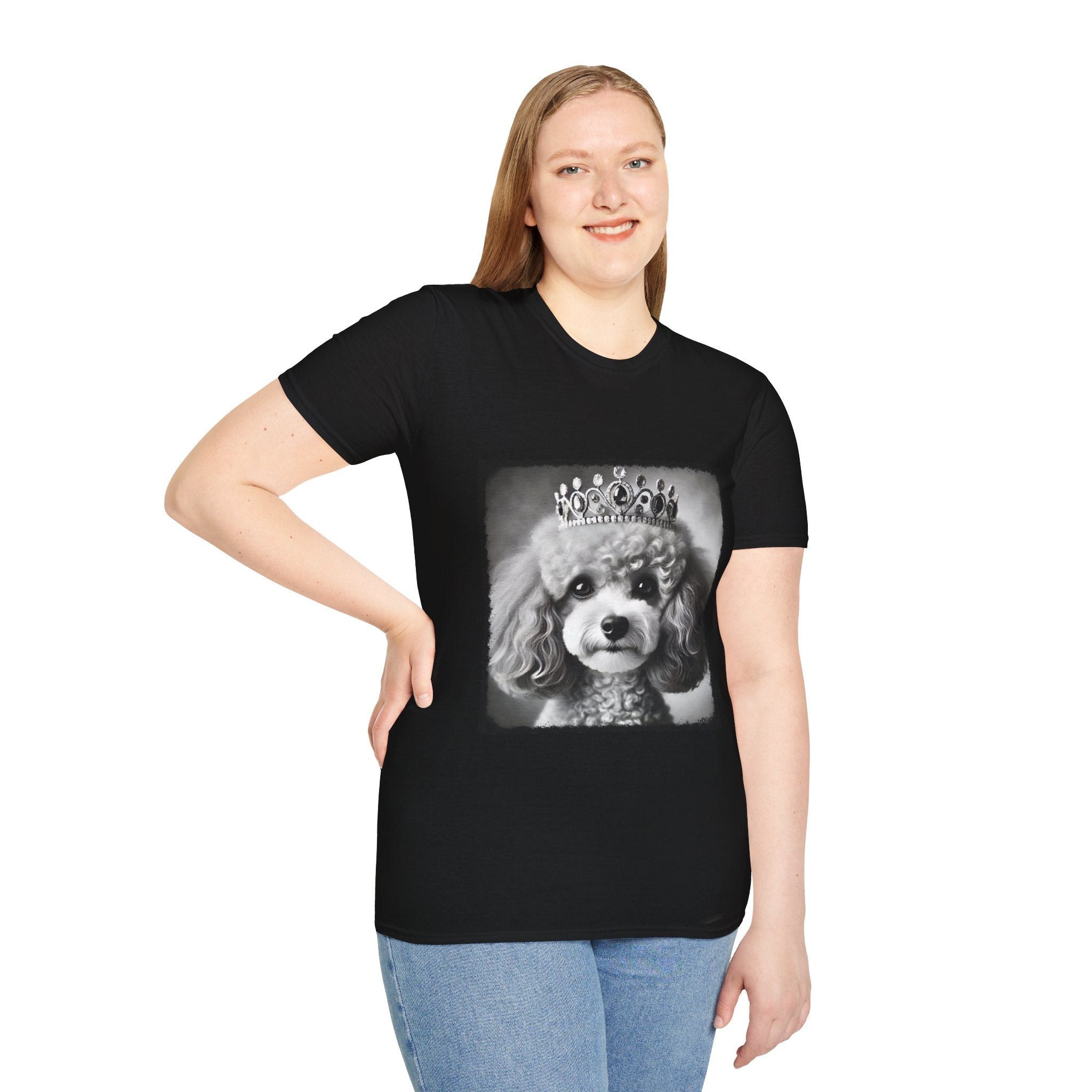 Poodle Tiara Toy | Unisex Dog T-Shirt