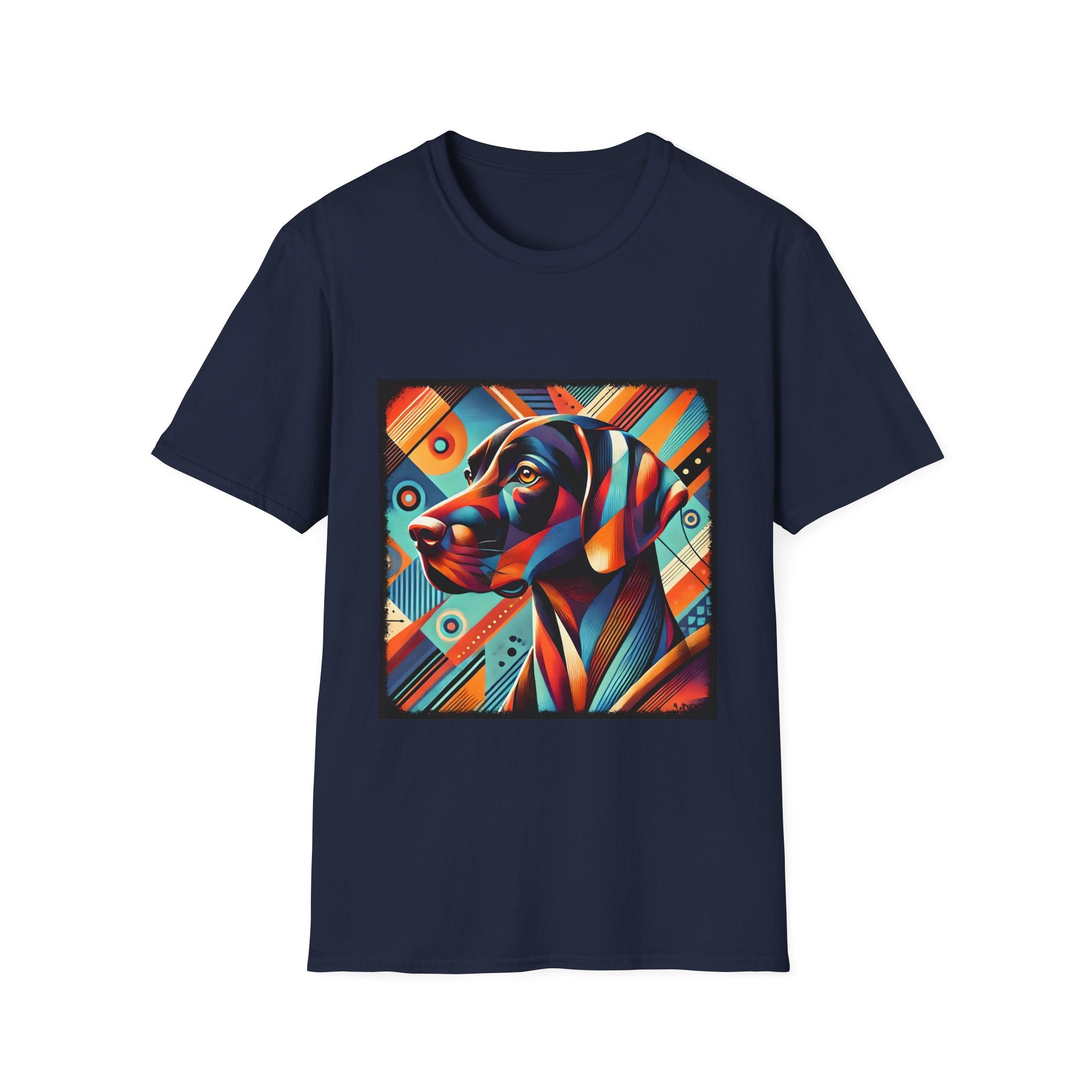 German Shorthaired Pointer Bold Geometric | Unisex Dog T-Shirt