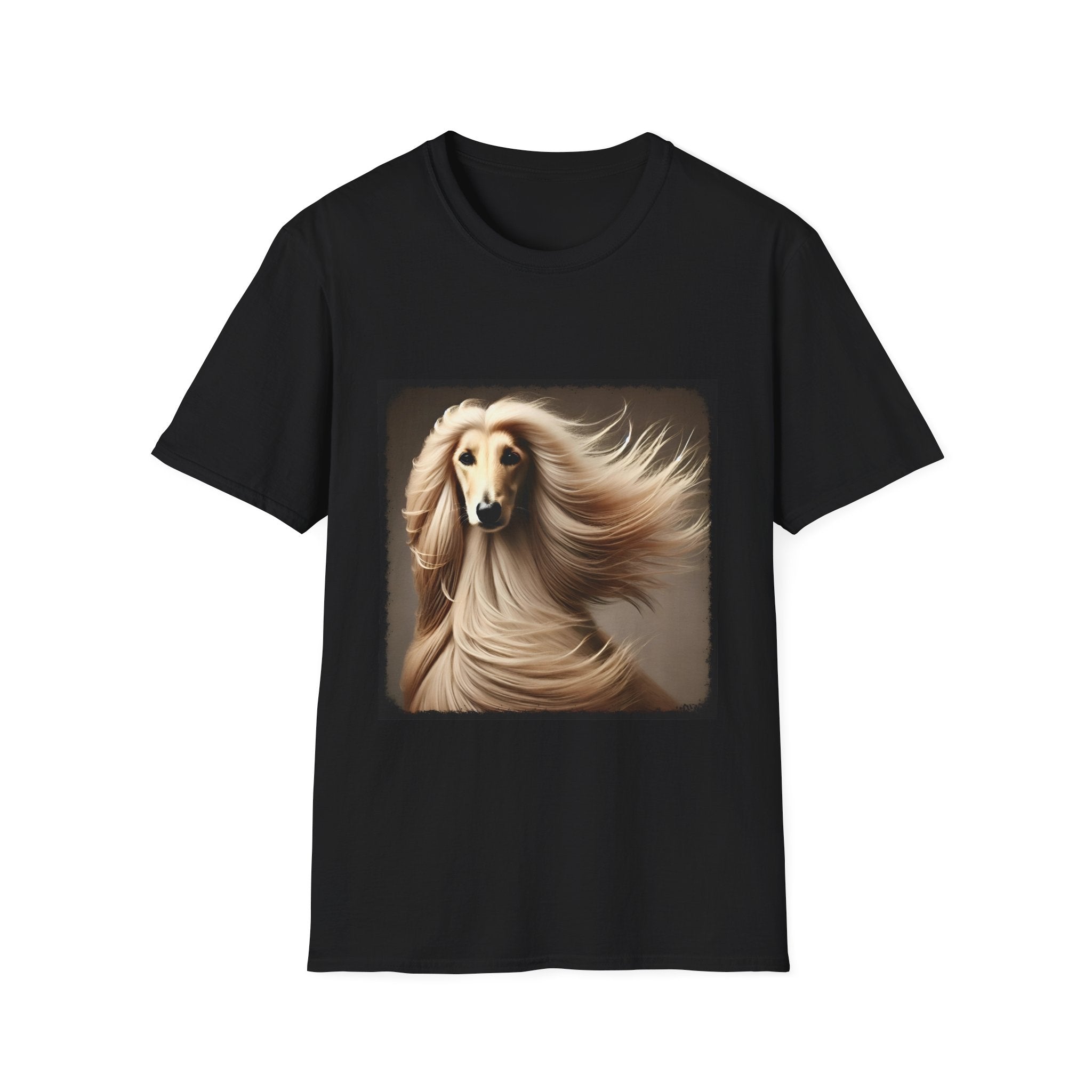Afghan Hound Sultry Supermodel | Unisex Dog T-Shirt