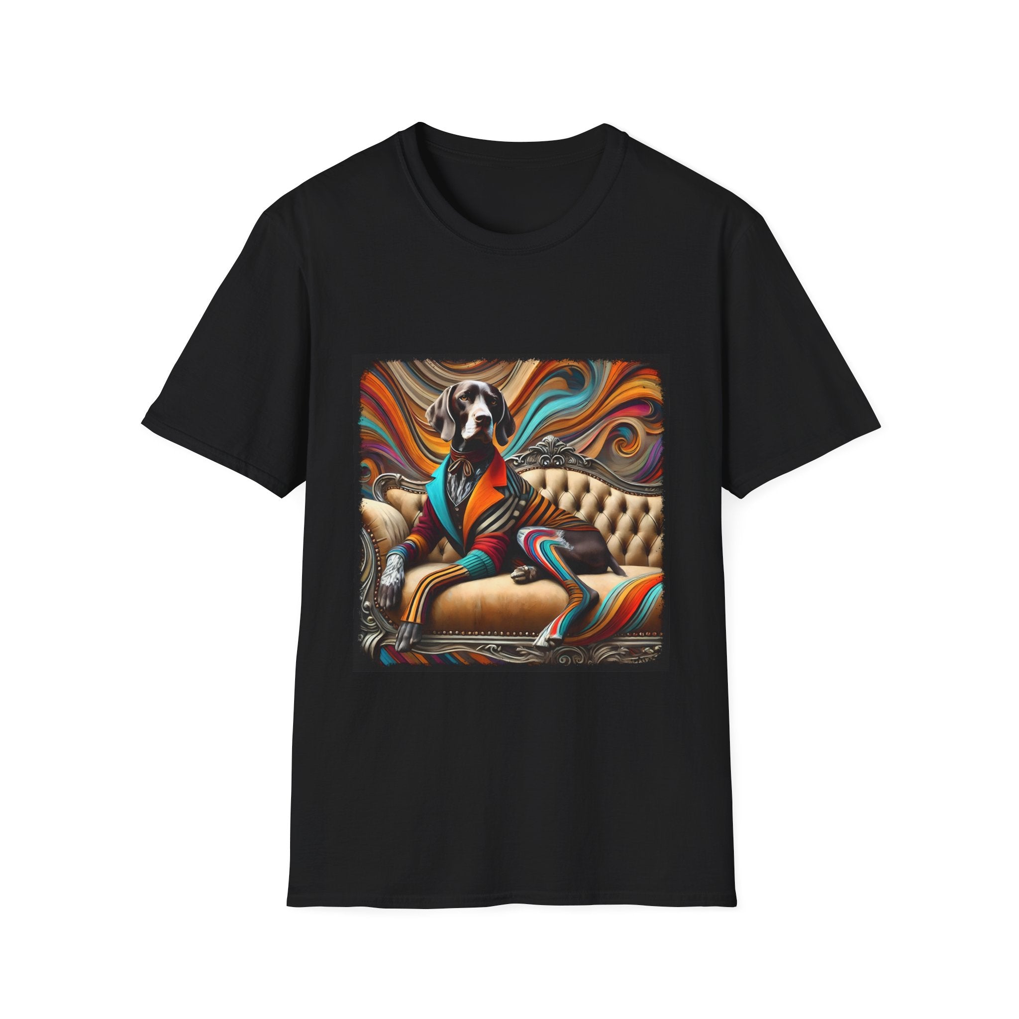 German Shorthaired Pointer Warm Rocker | Unisex Dog T-Shirt
