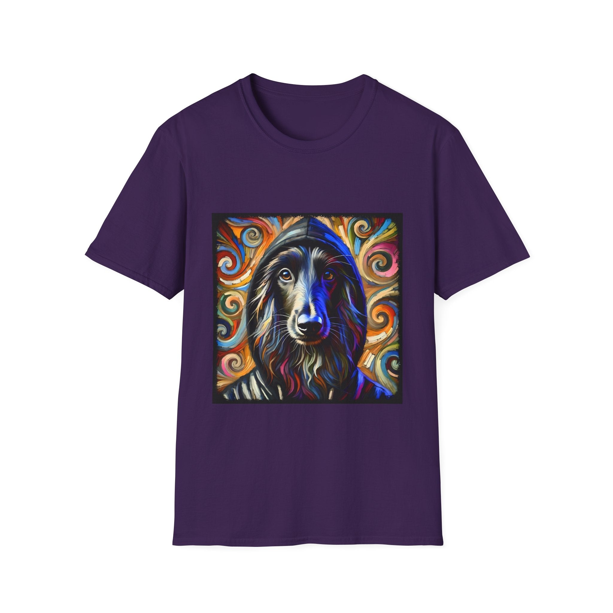 Afghan Hound Hoodie Swirl | Unisex Dog T-Shirt