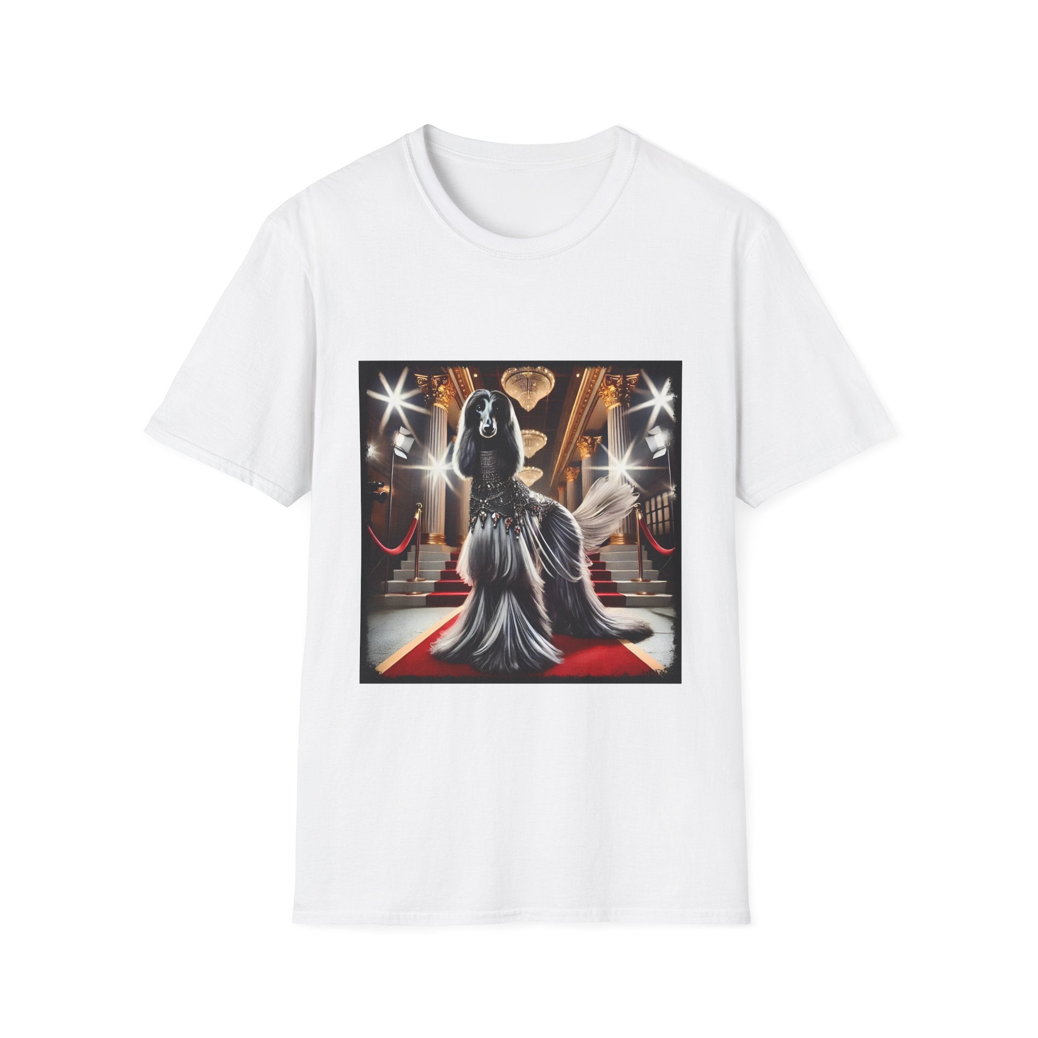 Afghan Hound Dazzling Diva | Unisex Dog T-Shirt