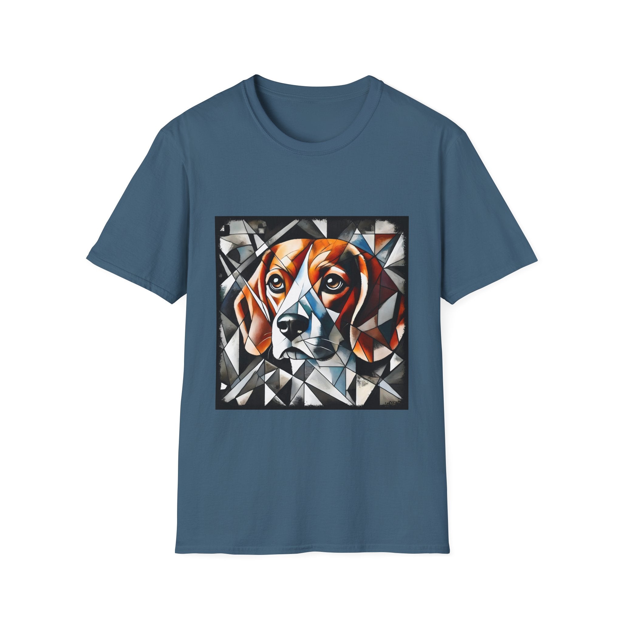 Beagle Bold Geometric | Unisex Dog T-Shirt