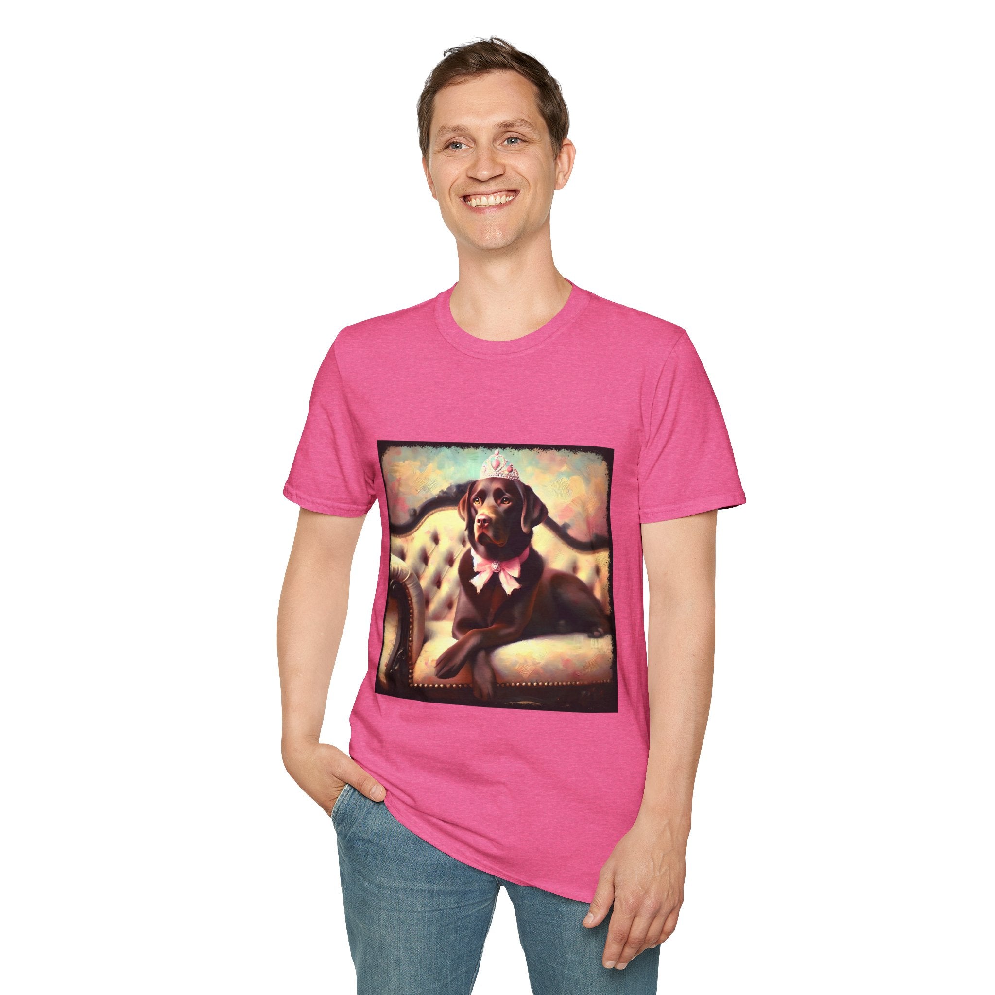 Labrador Retriever Poised Princess Classic | Unisex Dog T-Shirt