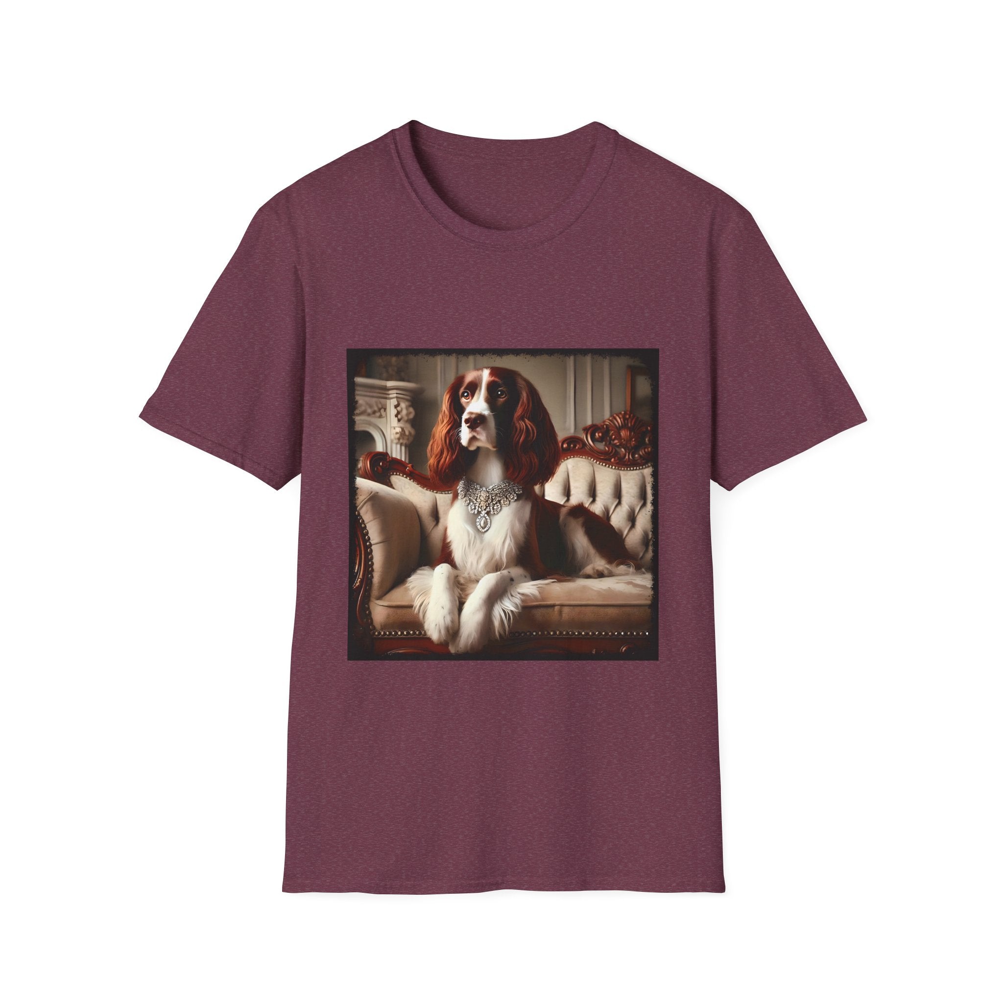 English Springer Spaniel Posh Princess | Unisex Dog T-Shirt