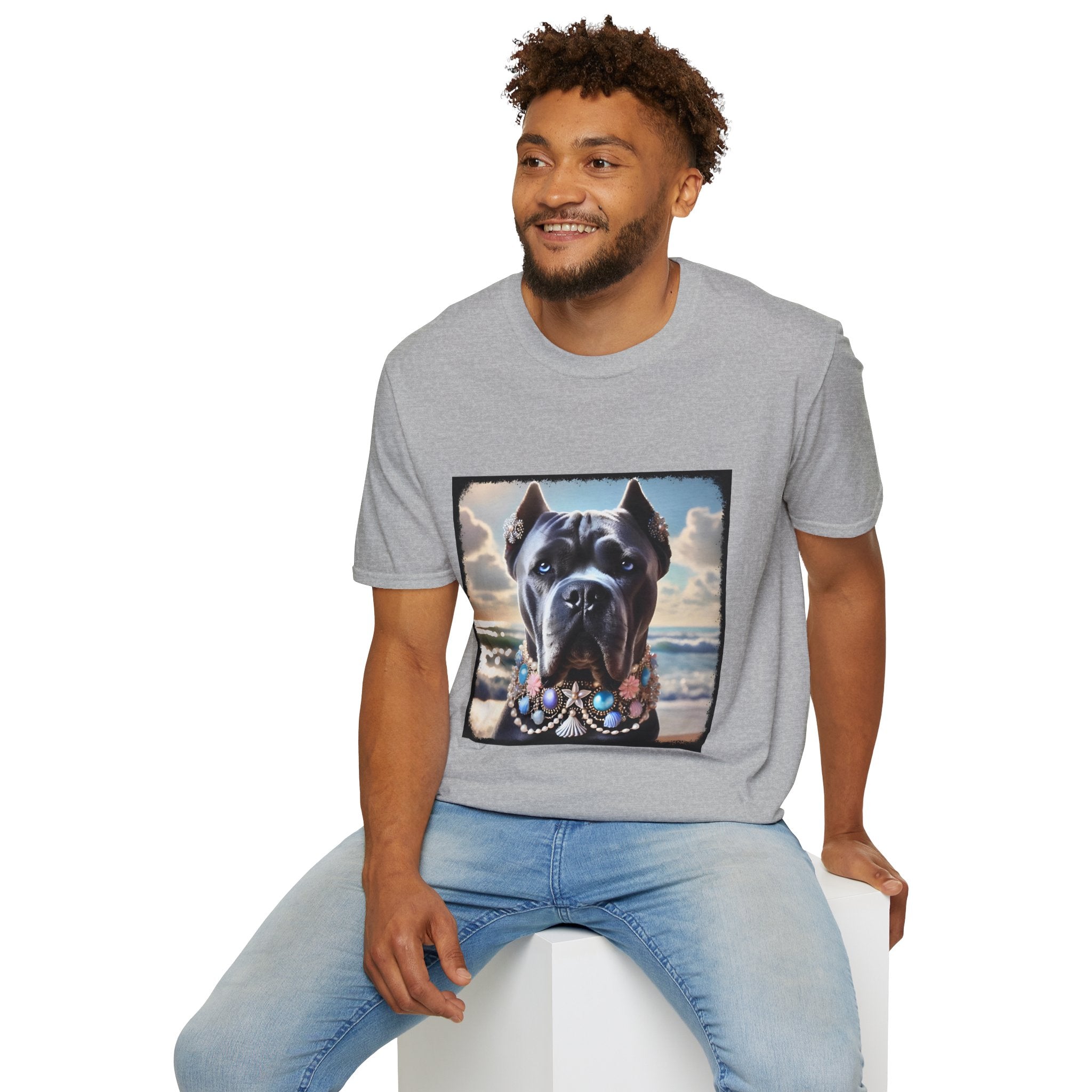 Cane Corso Beach Babe | Unisex Dog T-Shirt