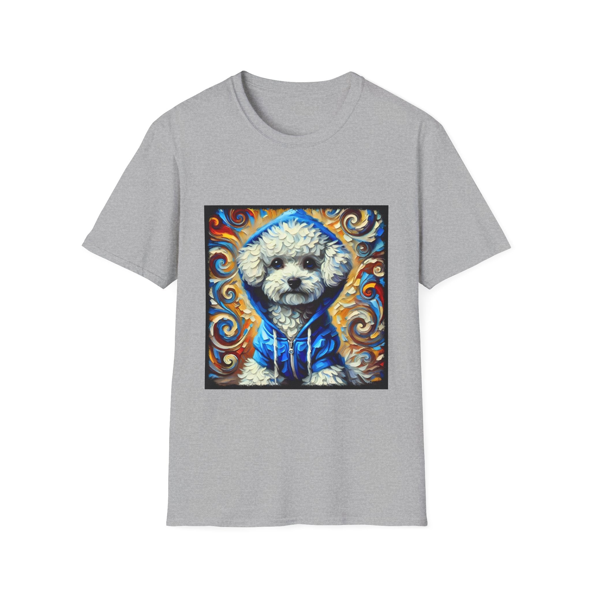 Bichon Frise Hoodie Swirl | Unisex Dog T-Shirt