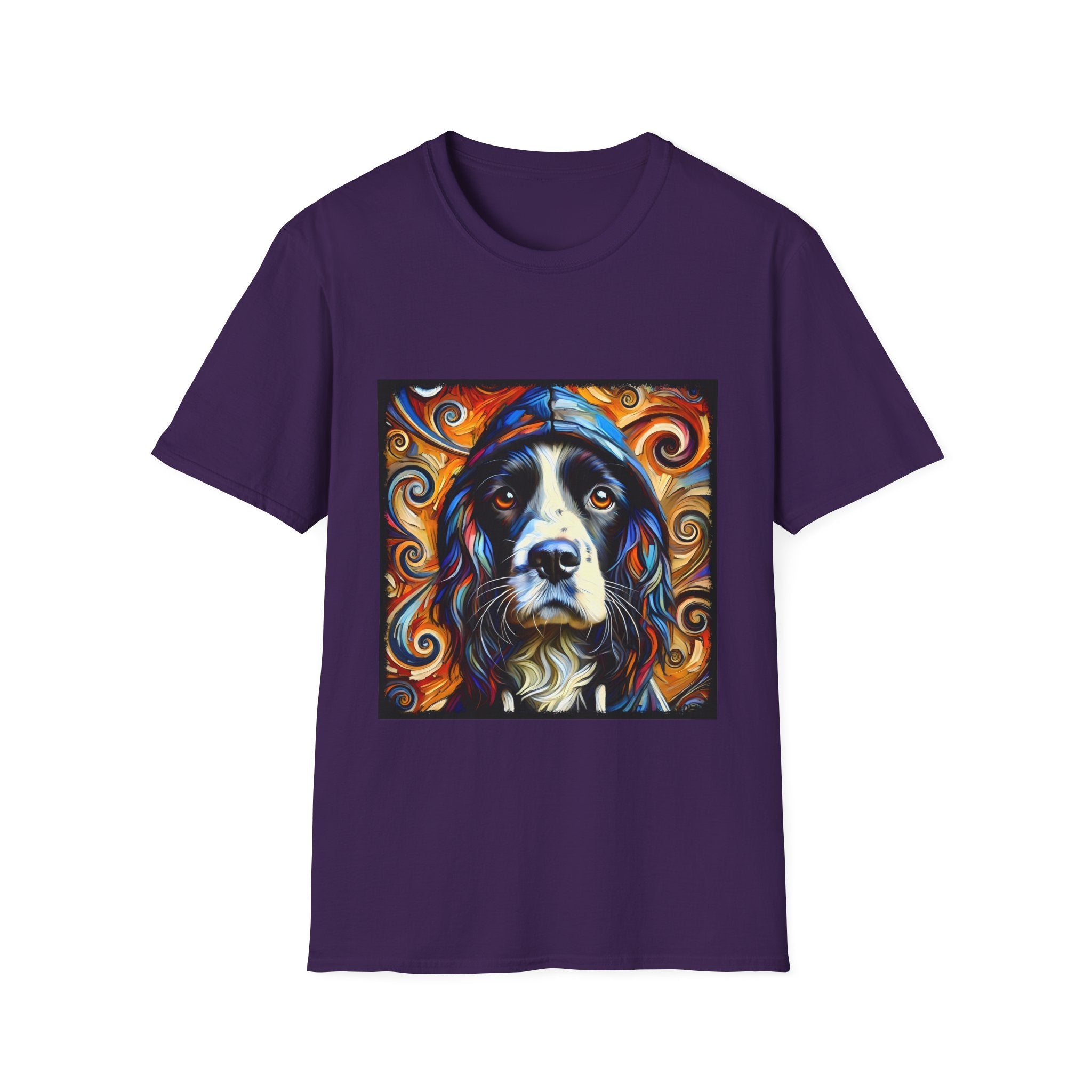 English Springer Spaniel Relaxed Swirl | Unisex Dog T-Shirt