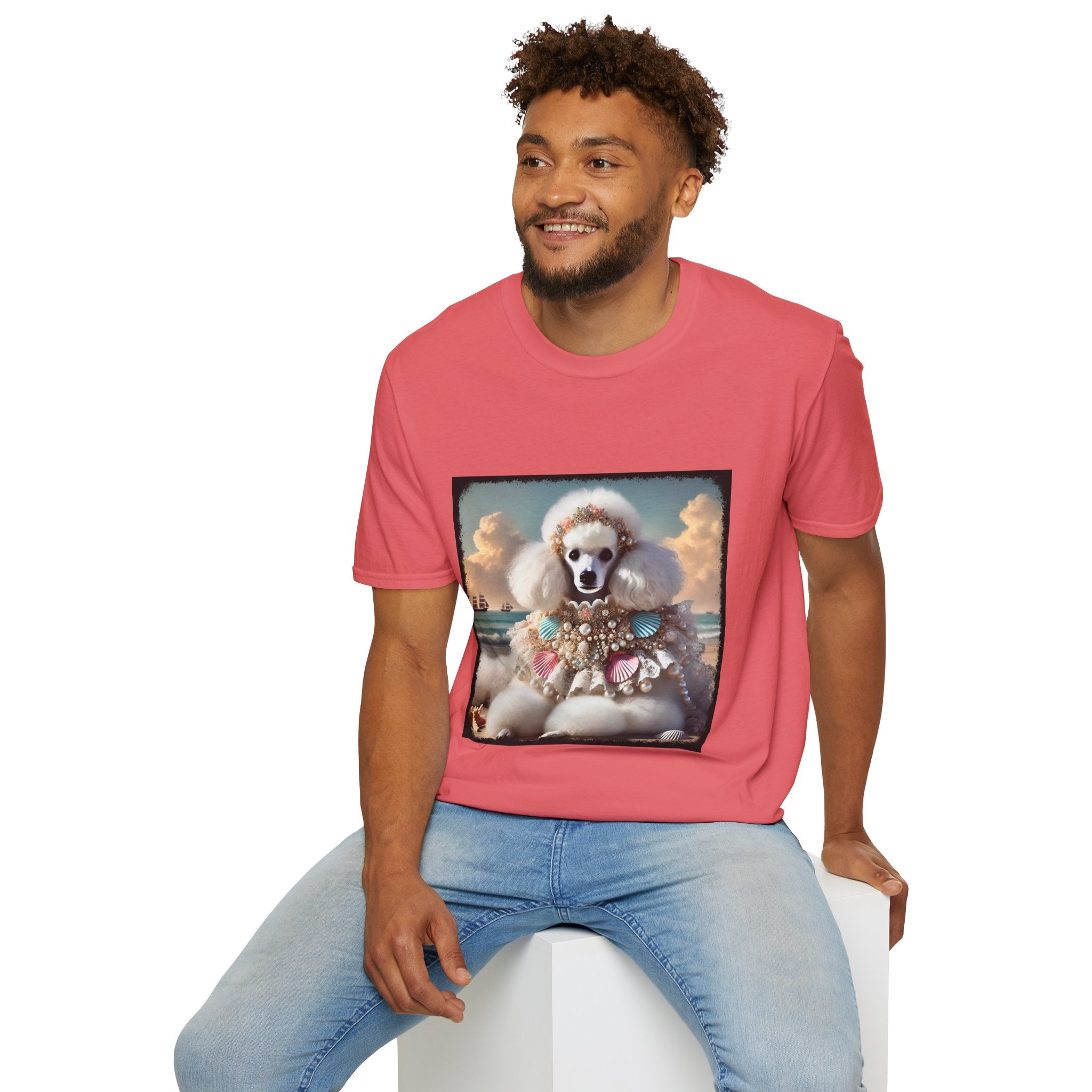 Poodle Coastal Cutie | Unisex Dog T-Shirt