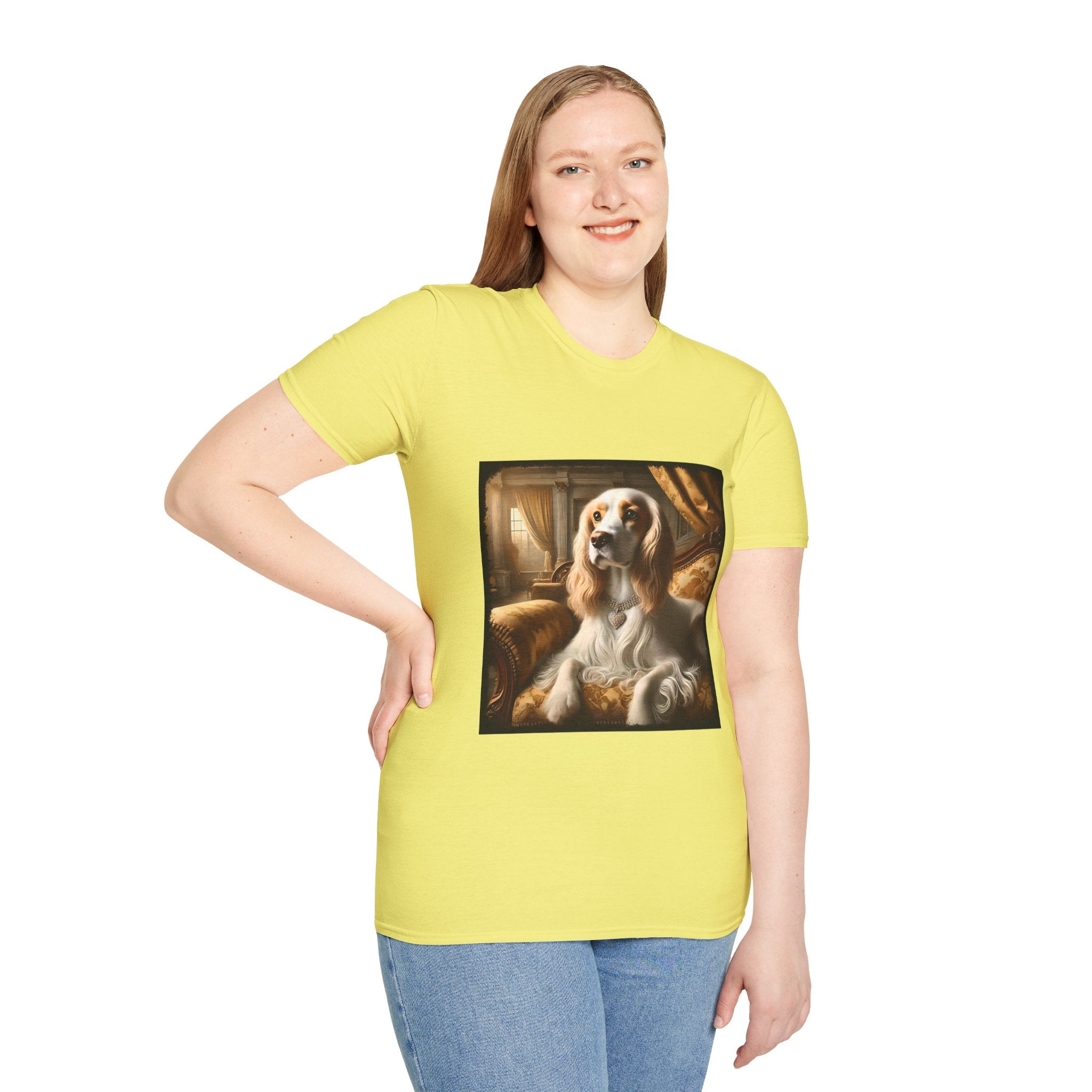 English Springer Spaniel Lemon Princess | Unisex Dog T-Shirt