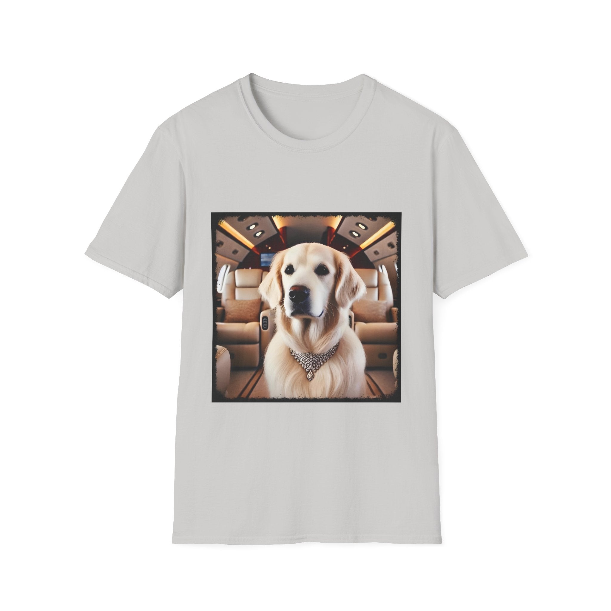 Golden Retriever Jet Setter | Unisex Dog T-Shirt