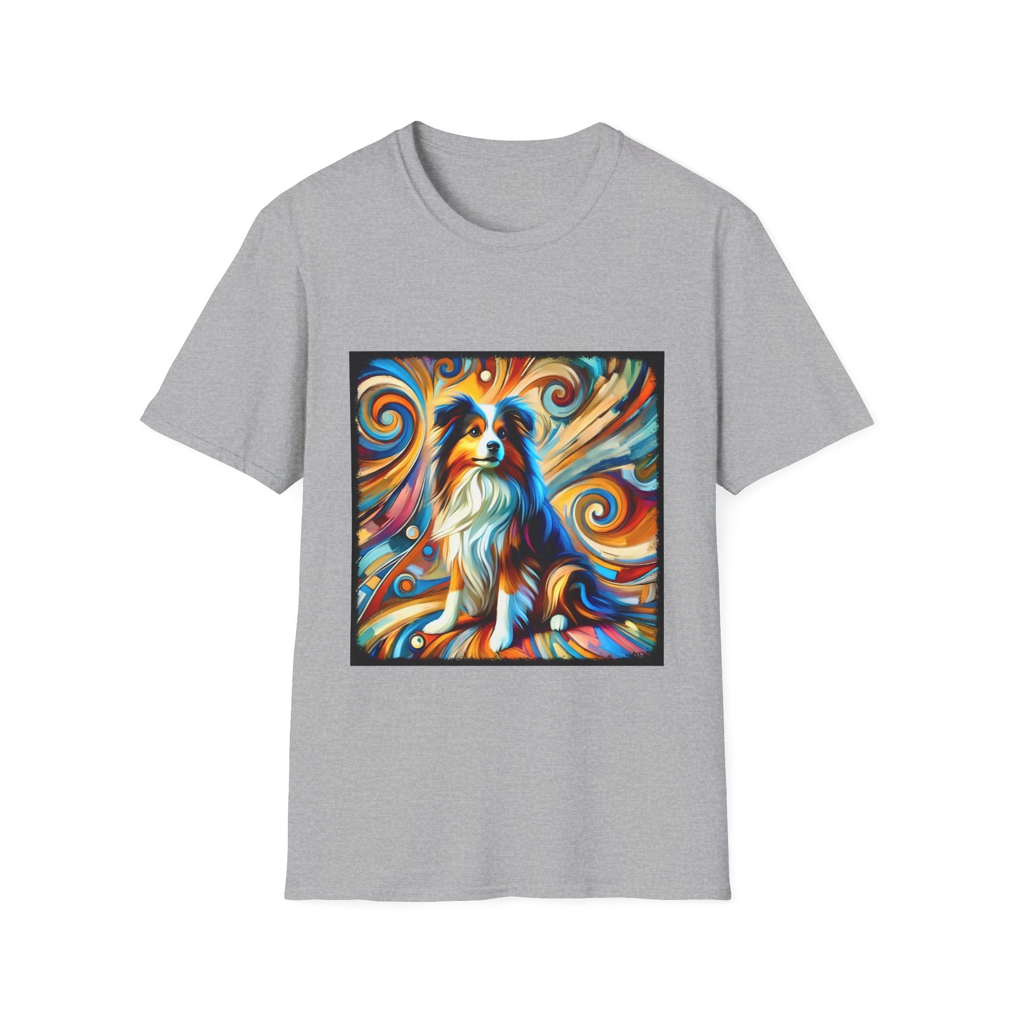 Miniature American Shepherd Vivid Swirl | Unisex Dog T-Shirt