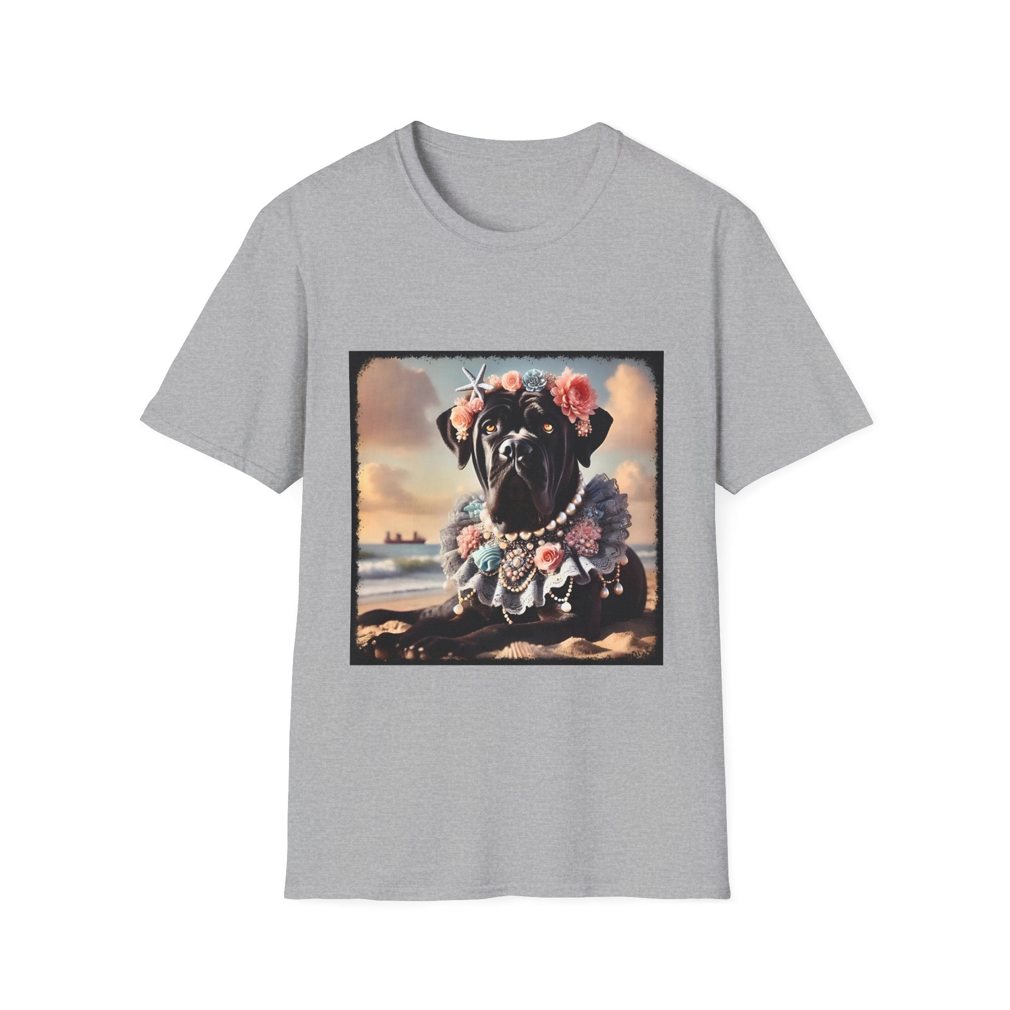 Cane Corso Beach Beauty | Unisex Dog T-Shirt