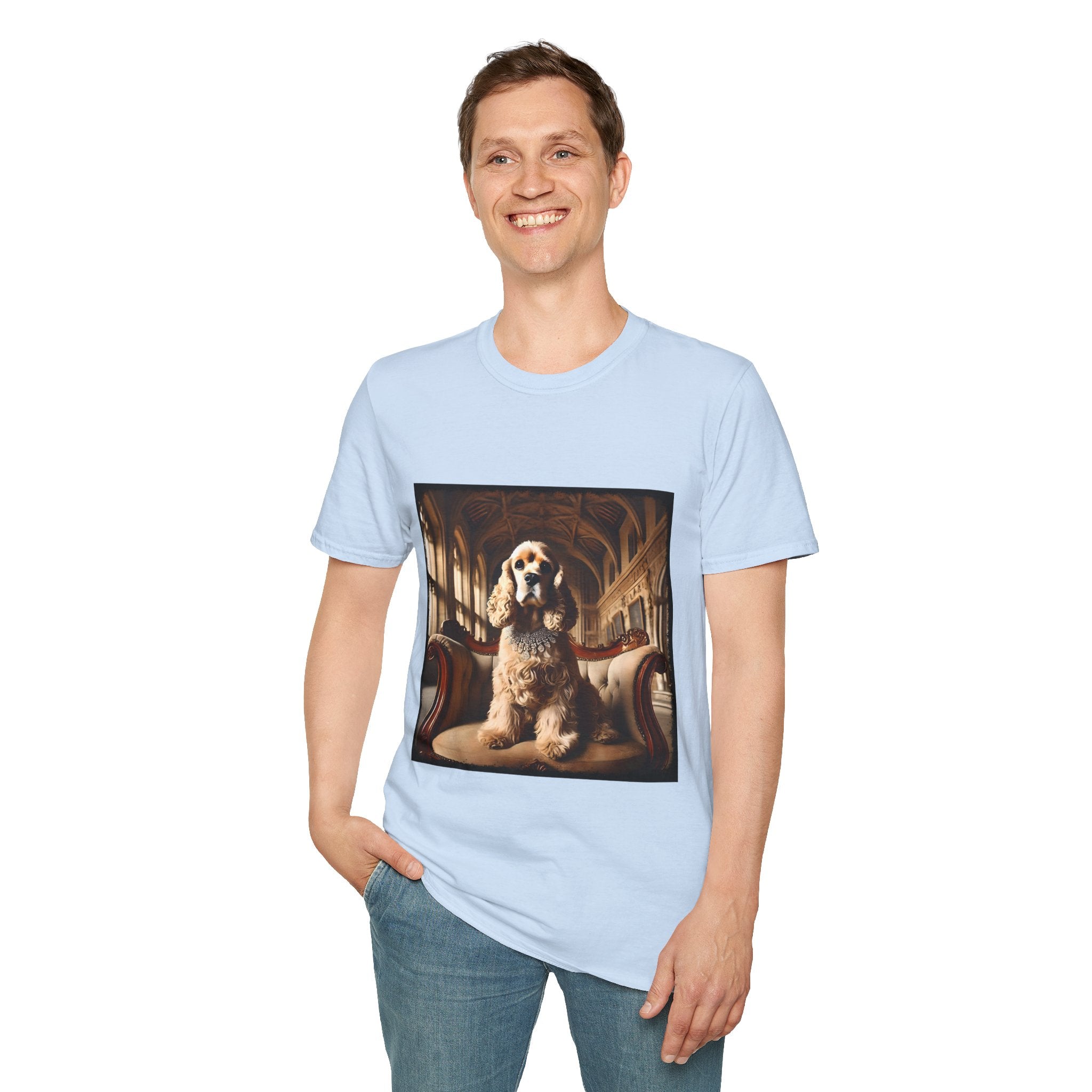 Cocker Spaniel Dashing Diva | Unisex Dog T-Shirt