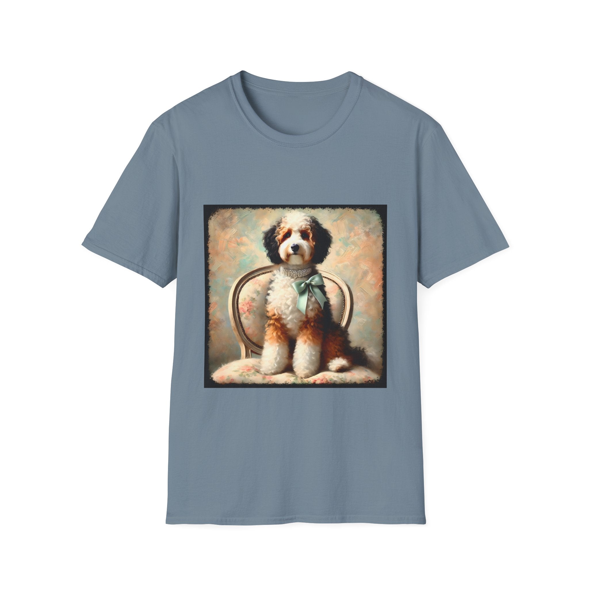 Bernedoodle Poised Classic | Unisex Dog T-Shirt