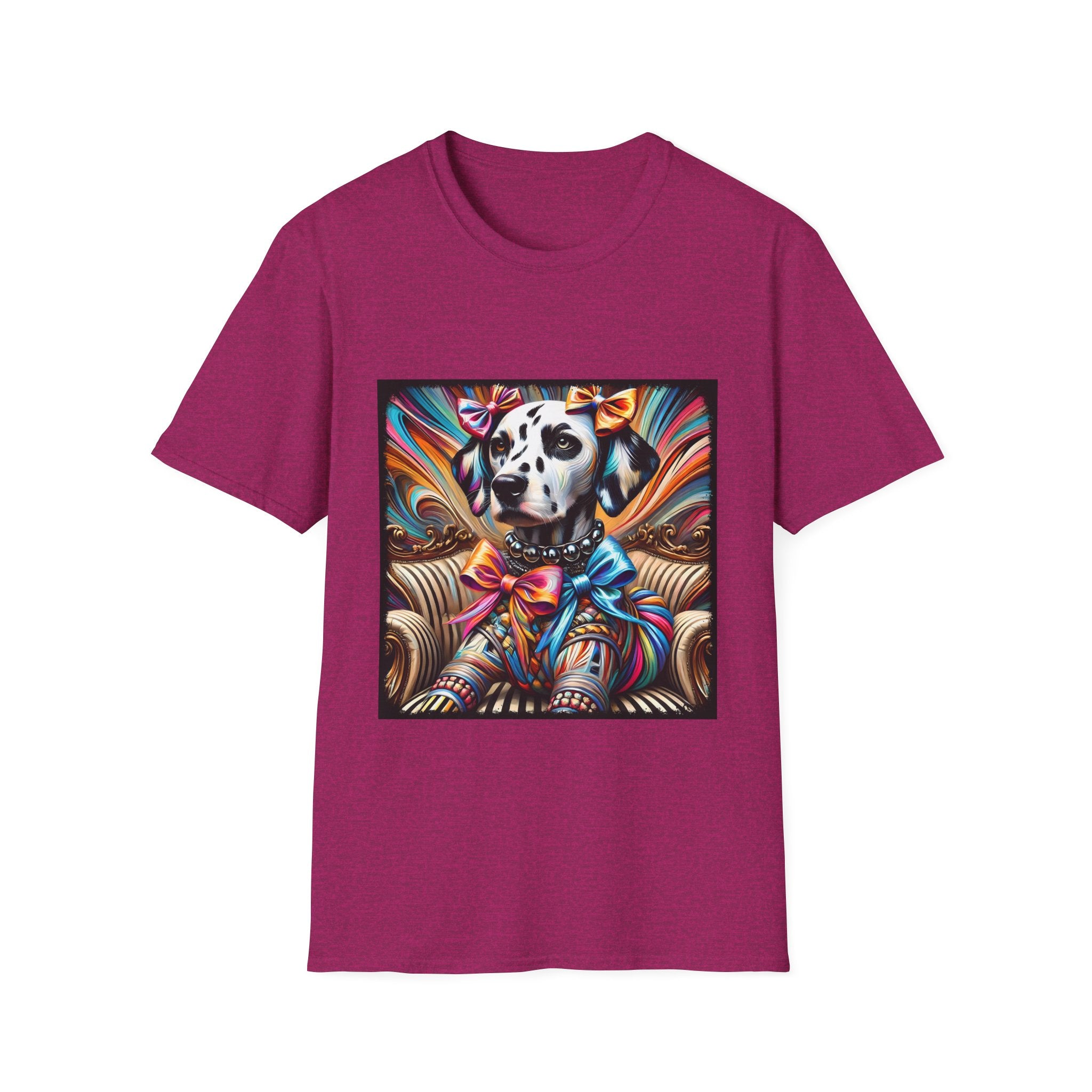 Dalmatian Vivid Rocker  | Unisex Dog T-Shirt