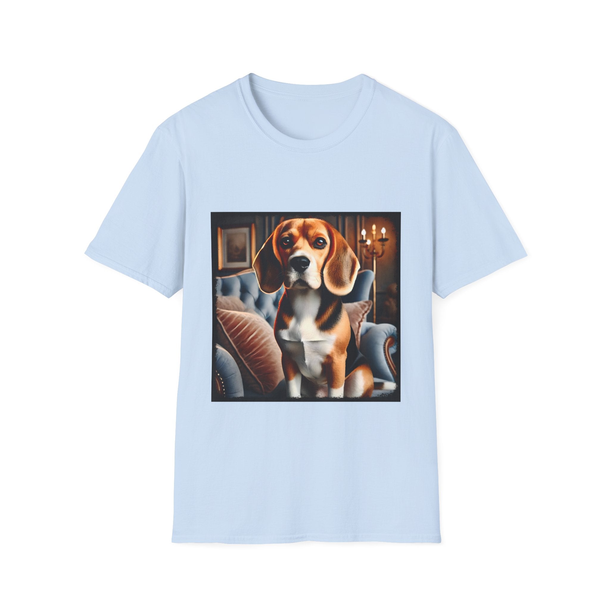 Beagle Poised Portrait | Unisex Dog T-Shirt