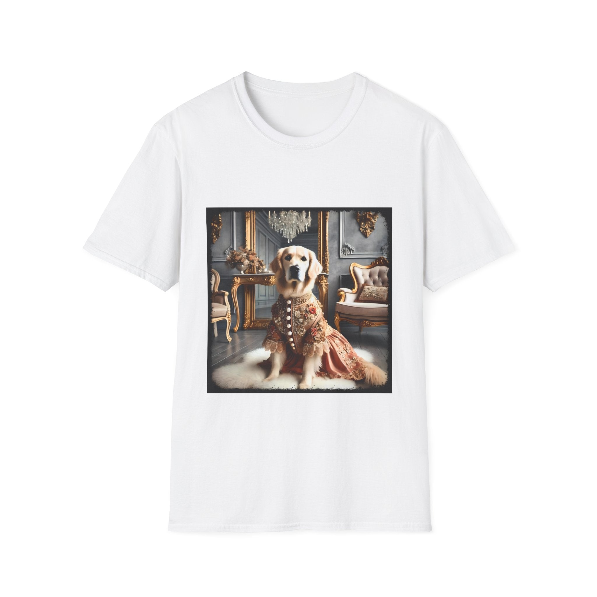 Golden Retriever Grand Presence | Unisex Dog T-Shirt