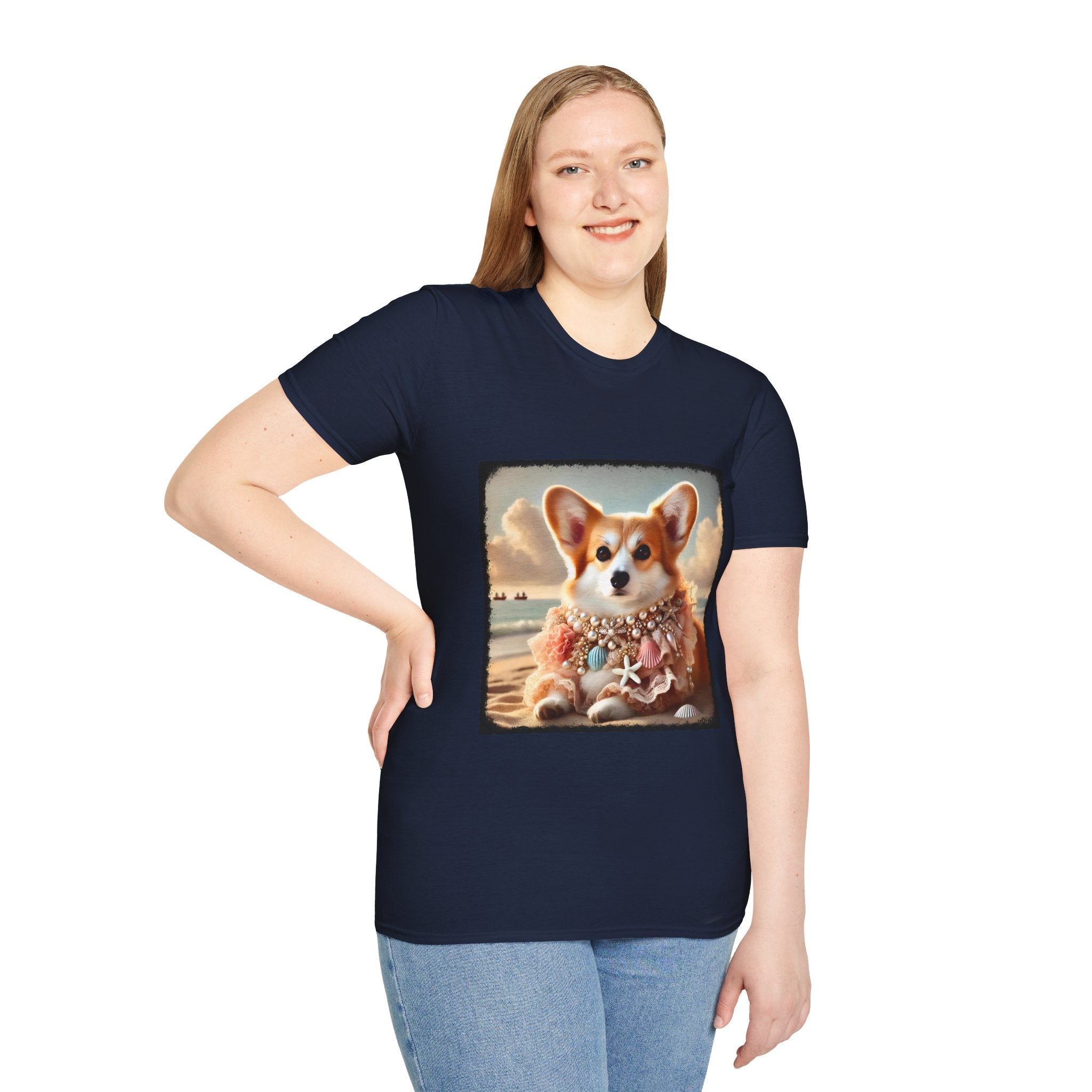 Pembroke Welsh Corgi Ocean Queen | Unisex Dog T-Shirt