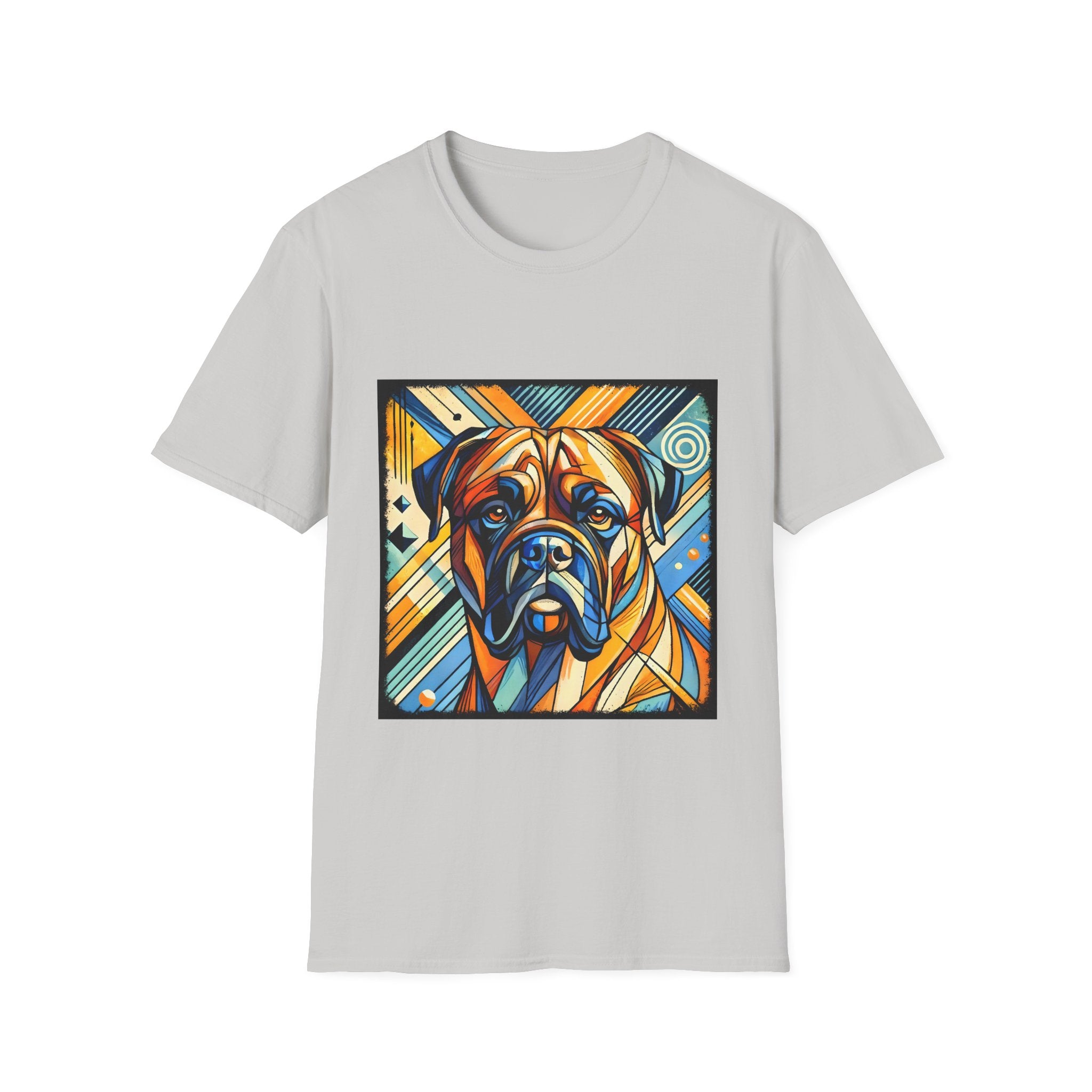 Bullmastiff Warm Geometric | Unisex Dog T-Shirt
