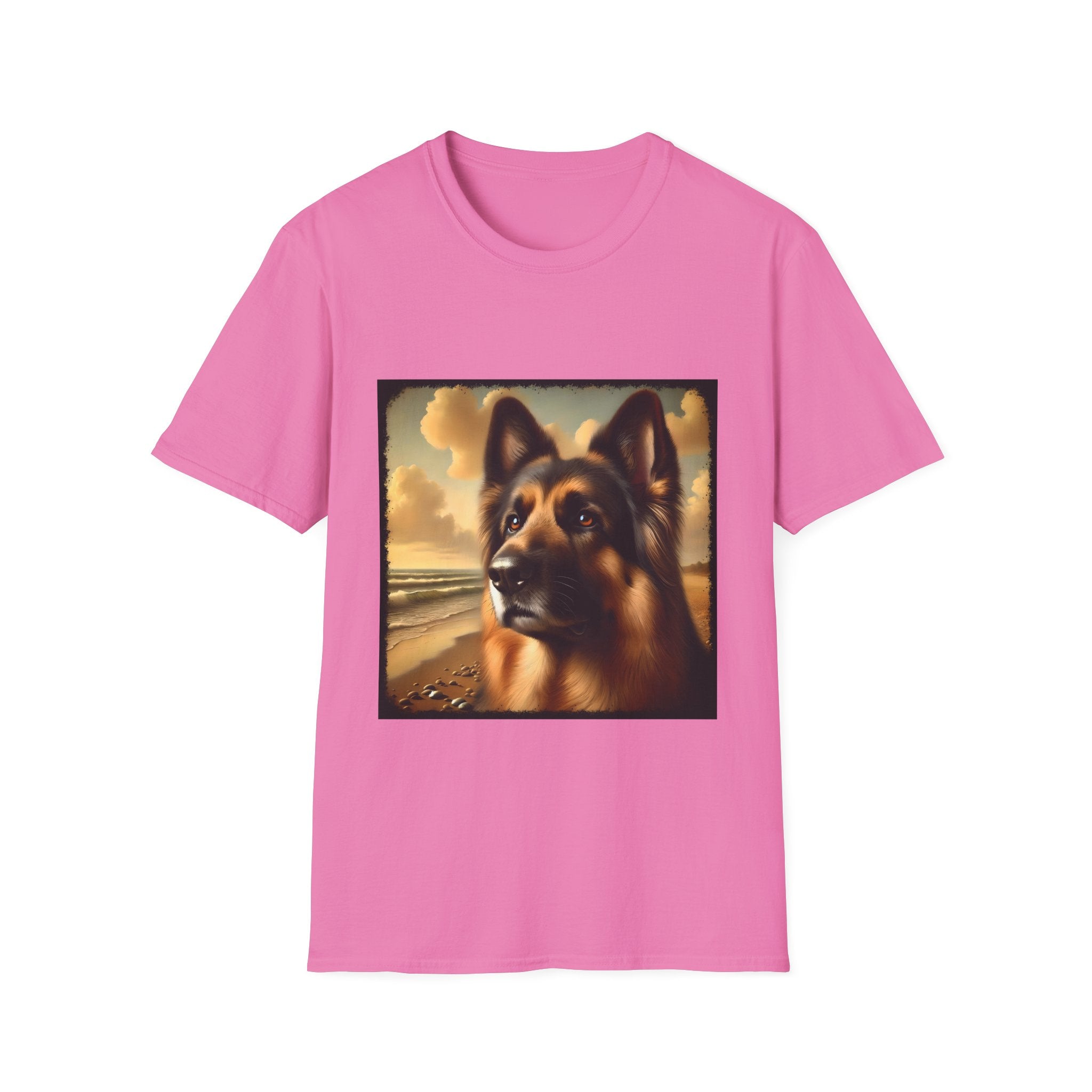 German Shepherd Beach Classic | Unisex Dog T-Shirt