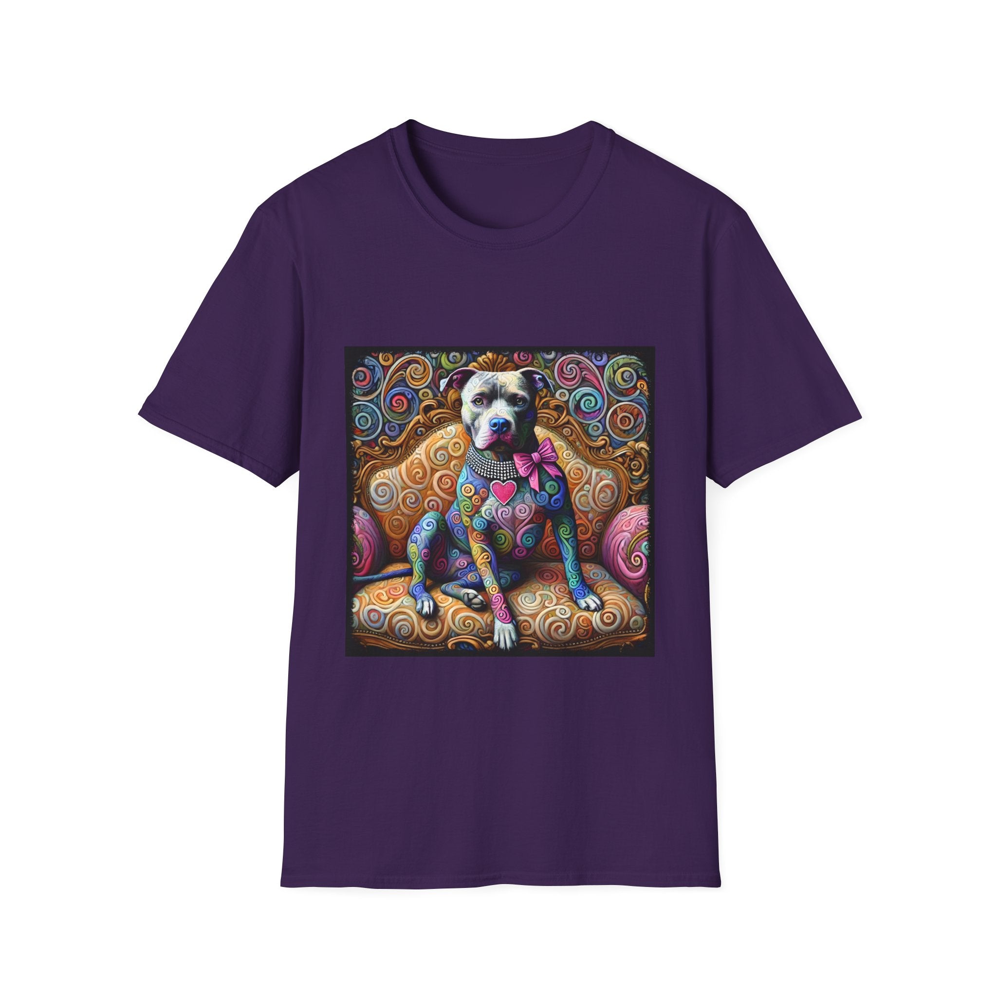 American Pit Bull Terrier Love Swirl | Unisex Dog T-Shirt