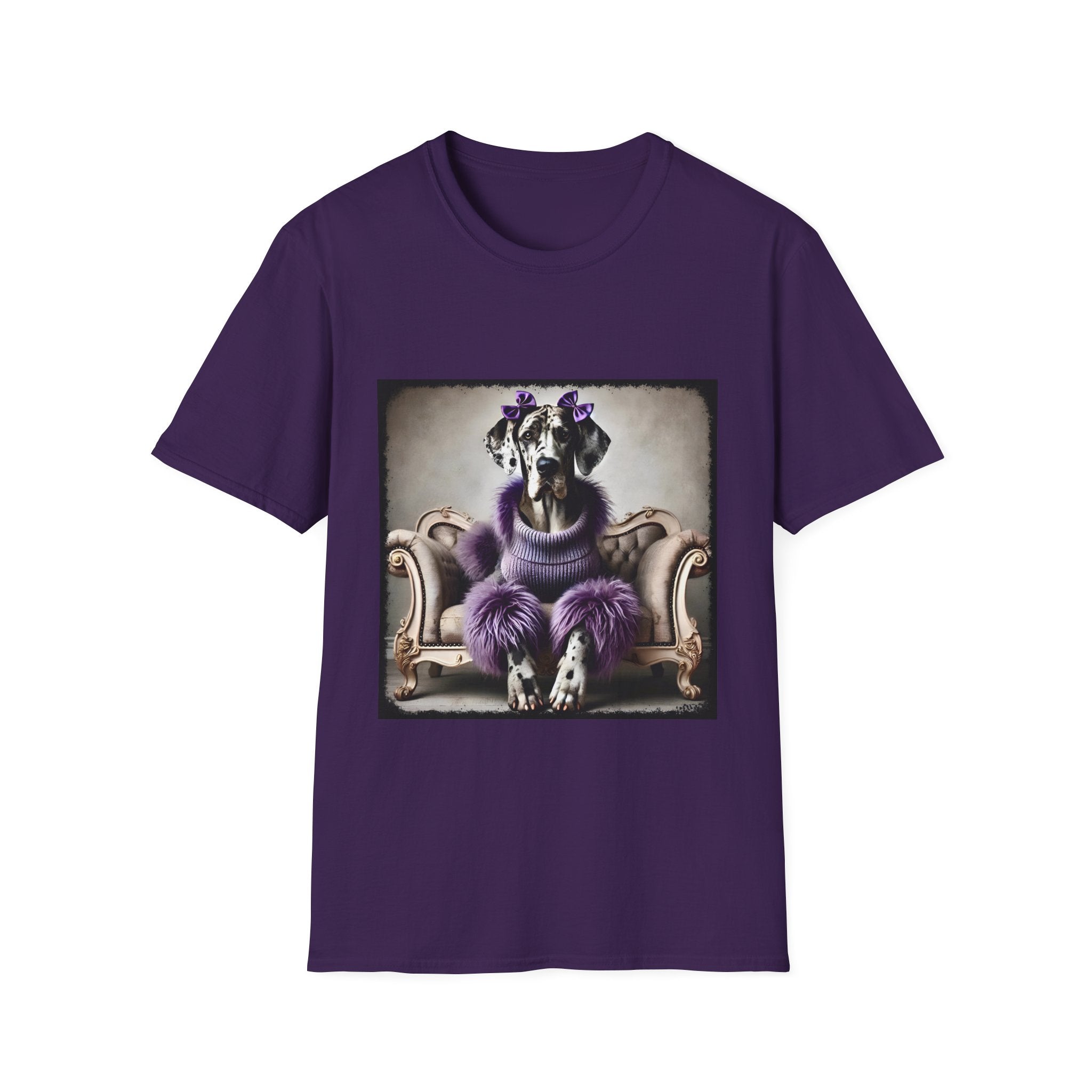 Great Dane Tall Glam | Unisex Dog T-Shirt