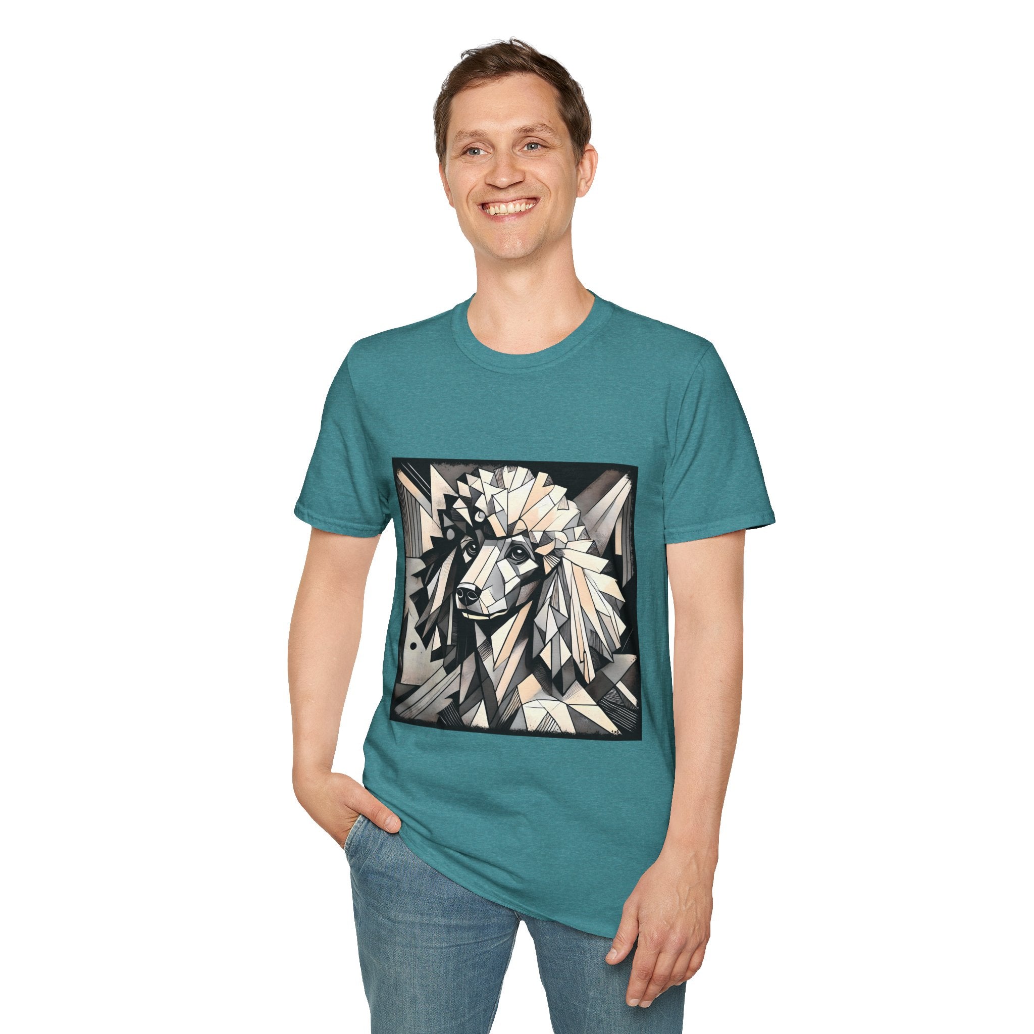 Poodle Geometric | Unisex Dog T-Shirt